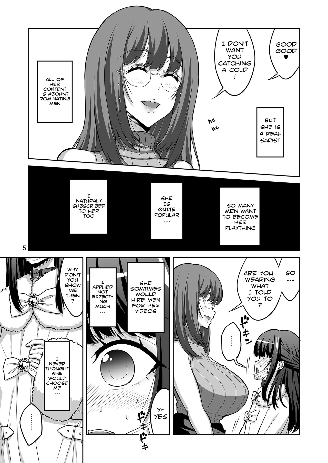 [Senya Sabou (Alpha Alf Layla)] Otokonoko Musume wa Futanari Onēsan ni Kanri Saretai [English] - Page 4