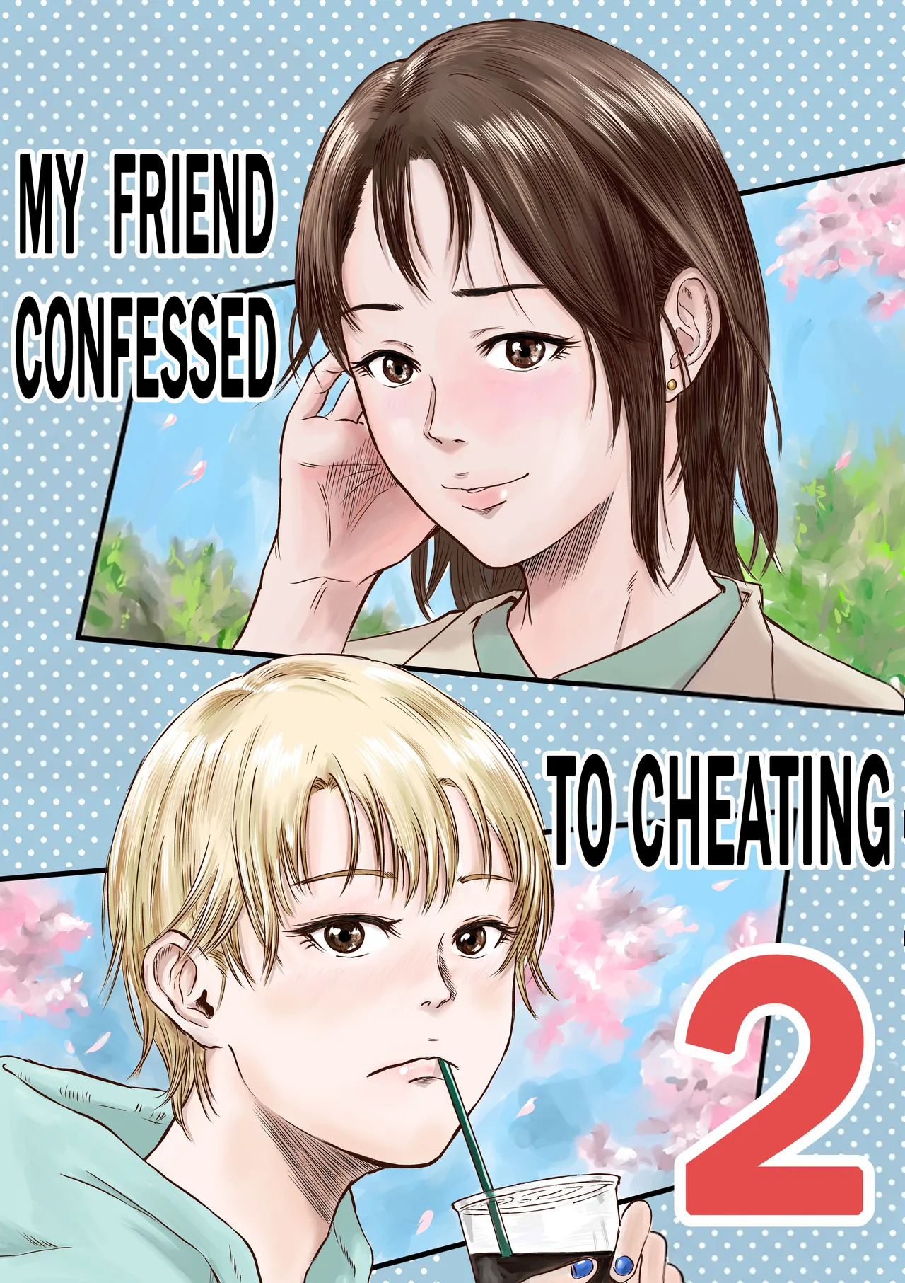 [Dekamatsu] Onna Tomodachi no Uwaki Kokuhaku 2 | My Friend Confessed to Cheating 2 [English] - Page 1