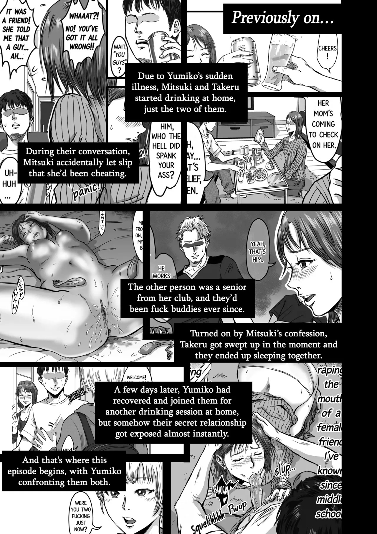 [Dekamatsu] Onna Tomodachi no Uwaki Kokuhaku 2 | My Friend Confessed to Cheating 2 [English] - Page 3