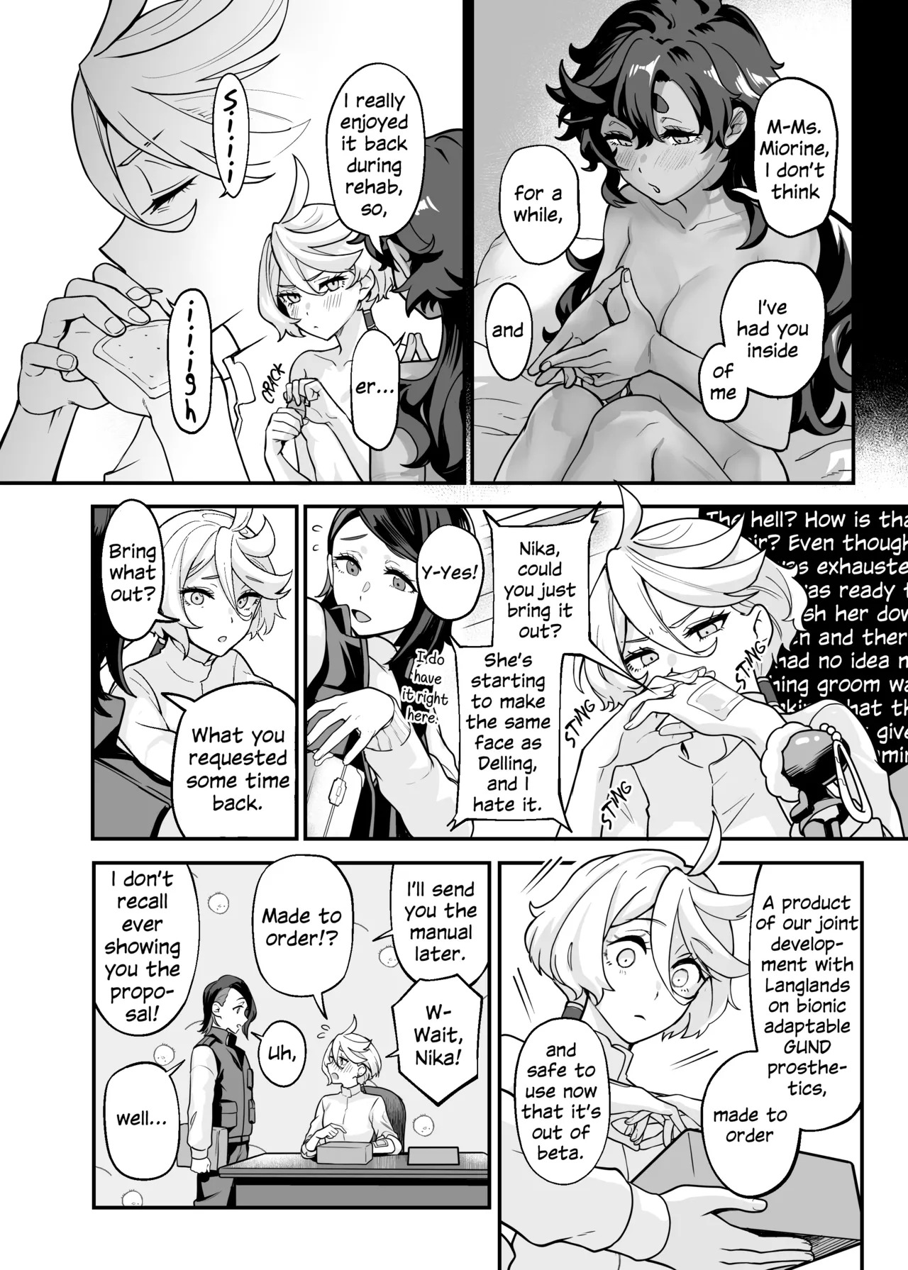 Chanto Manzoku Sasete Ageru Kara, Baka | Since I'll Satisfy You, Stupid (Mobile Suit Gundam: The Witch from Mercury) [English] [Digital] - Page 11