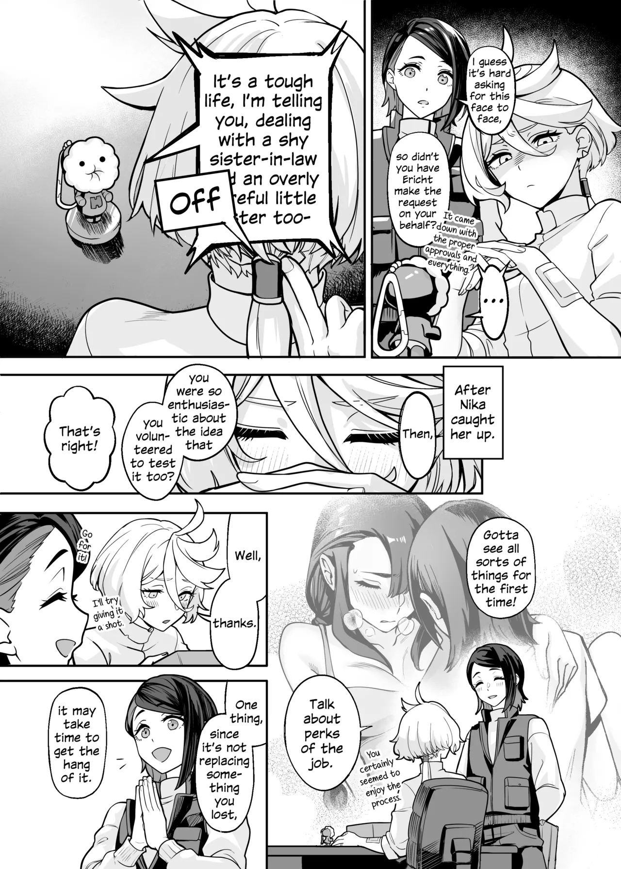 Chanto Manzoku Sasete Ageru Kara, Baka | Since I'll Satisfy You, Stupid (Mobile Suit Gundam: The Witch from Mercury) [English] [Digital] - Page 12
