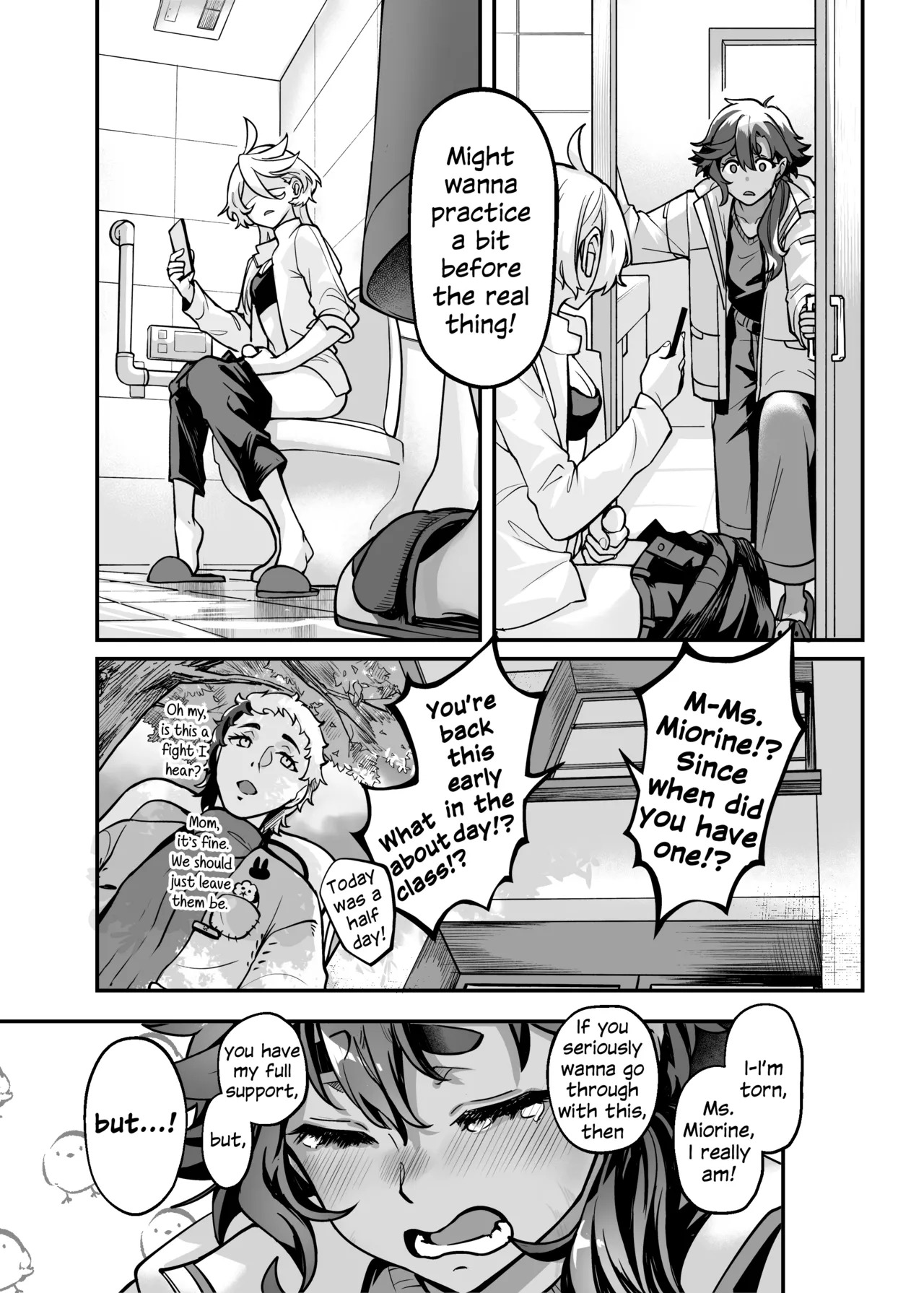 Chanto Manzoku Sasete Ageru Kara, Baka | Since I'll Satisfy You, Stupid (Mobile Suit Gundam: The Witch from Mercury) [English] [Digital] - Page 13