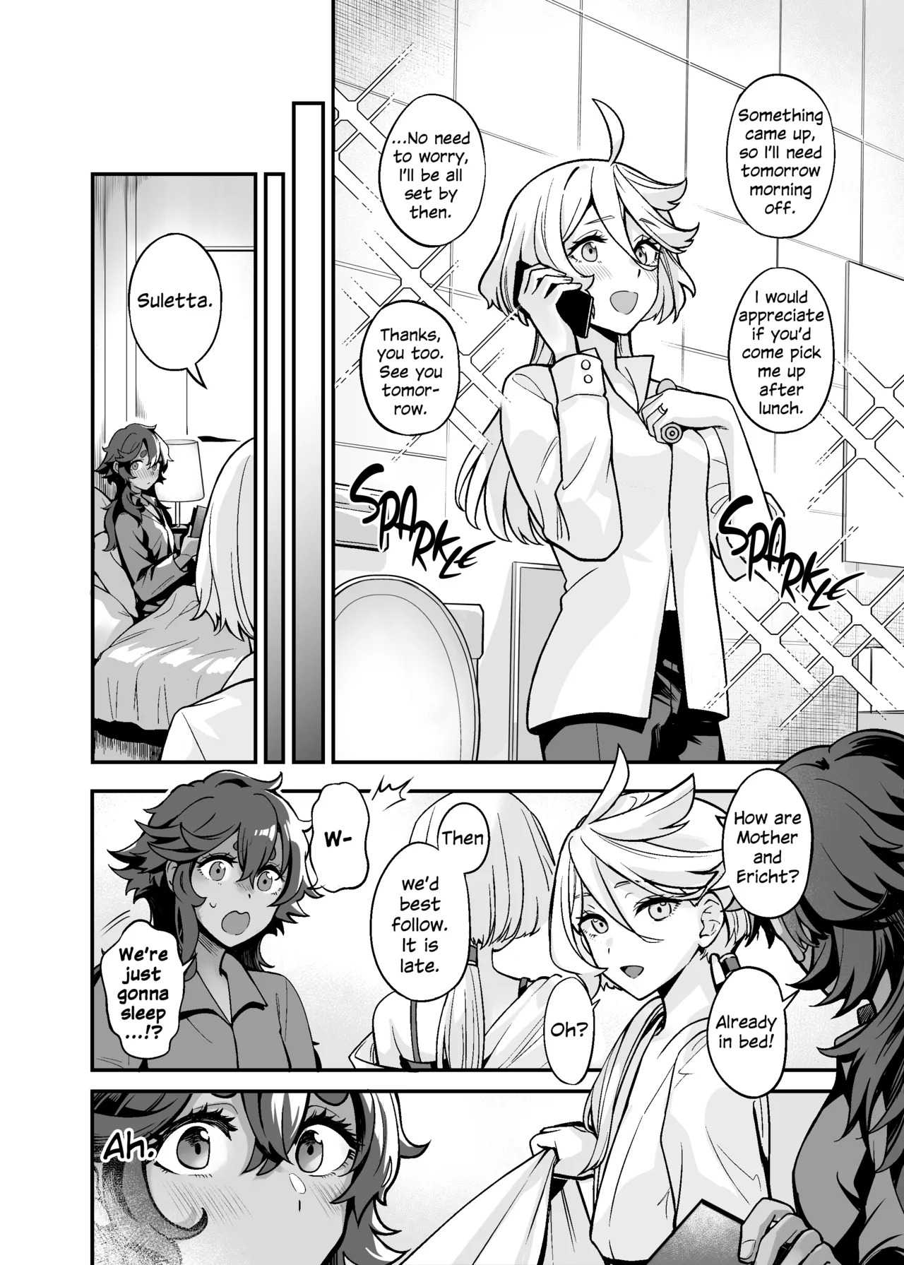 Chanto Manzoku Sasete Ageru Kara, Baka | Since I'll Satisfy You, Stupid (Mobile Suit Gundam: The Witch from Mercury) [English] [Digital] - Page 17