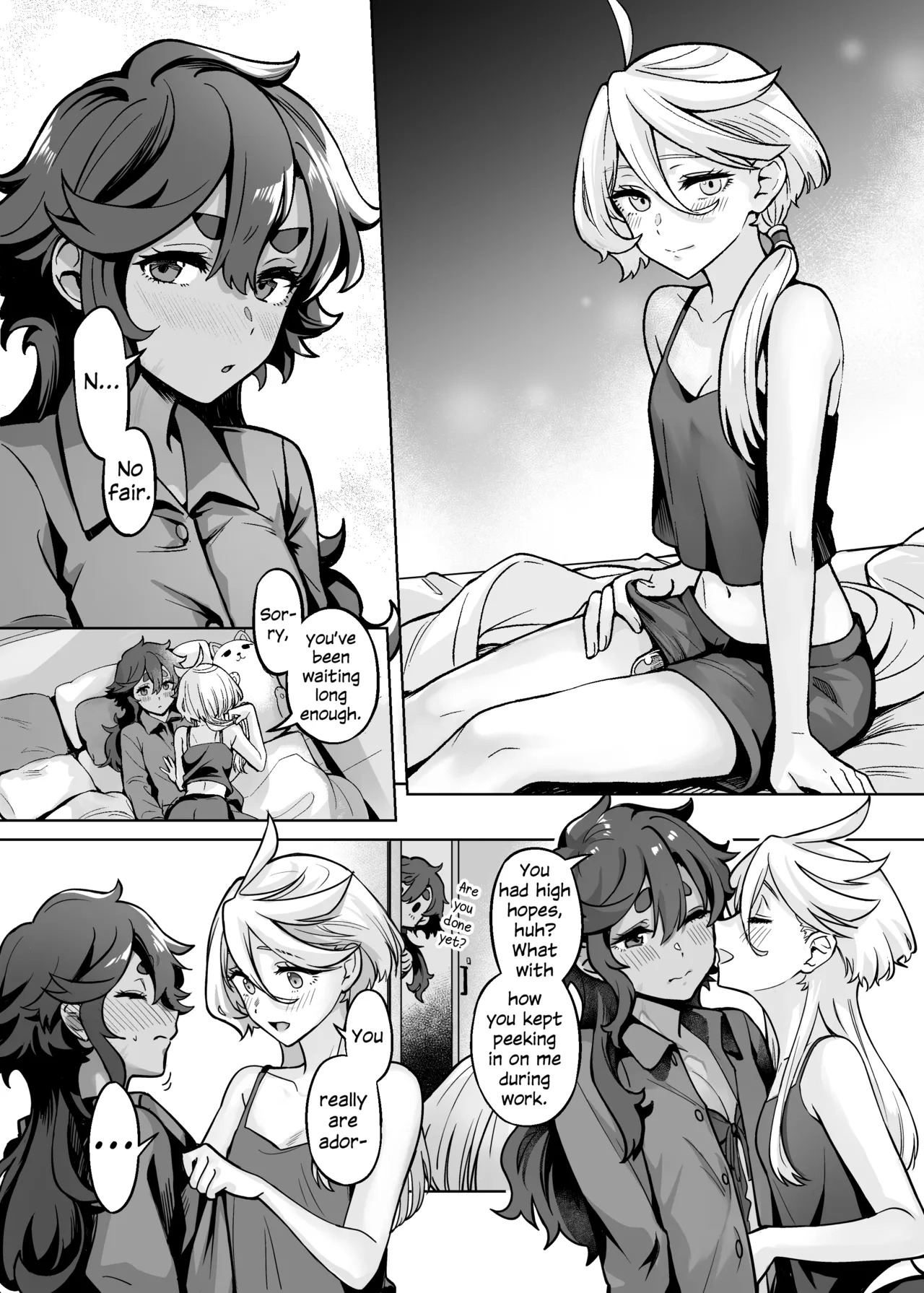 Chanto Manzoku Sasete Ageru Kara, Baka | Since I'll Satisfy You, Stupid (Mobile Suit Gundam: The Witch from Mercury) [English] [Digital] - Page 18