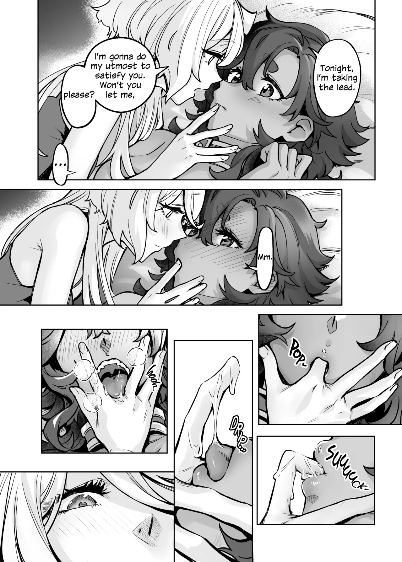 Chanto Manzoku Sasete Ageru Kara, Baka | Since I'll Satisfy You, Stupid (Mobile Suit Gundam: The Witch from Mercury) [English] [Digital] - Page 23