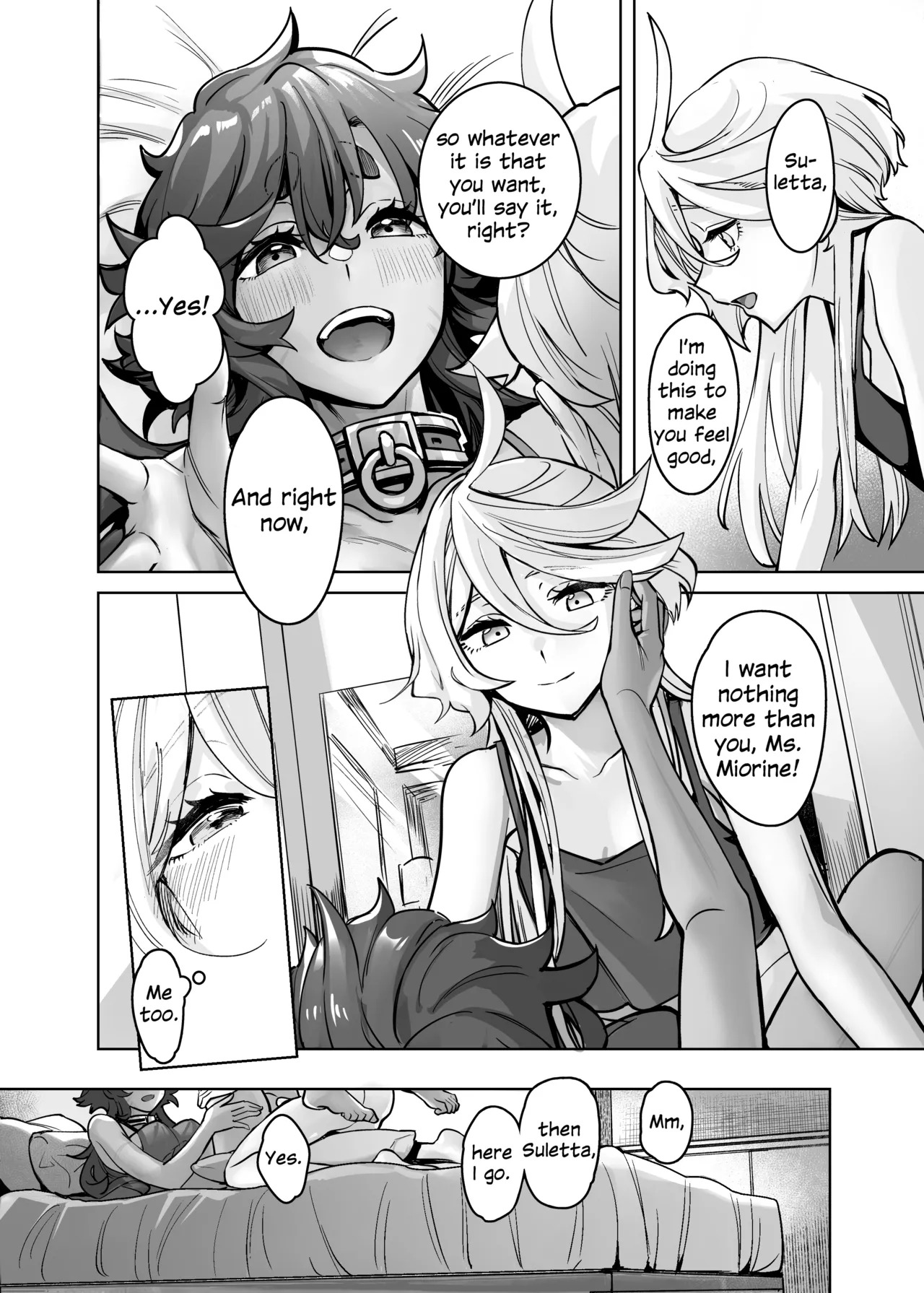 Chanto Manzoku Sasete Ageru Kara, Baka | Since I'll Satisfy You, Stupid (Mobile Suit Gundam: The Witch from Mercury) [English] [Digital] - Page 29