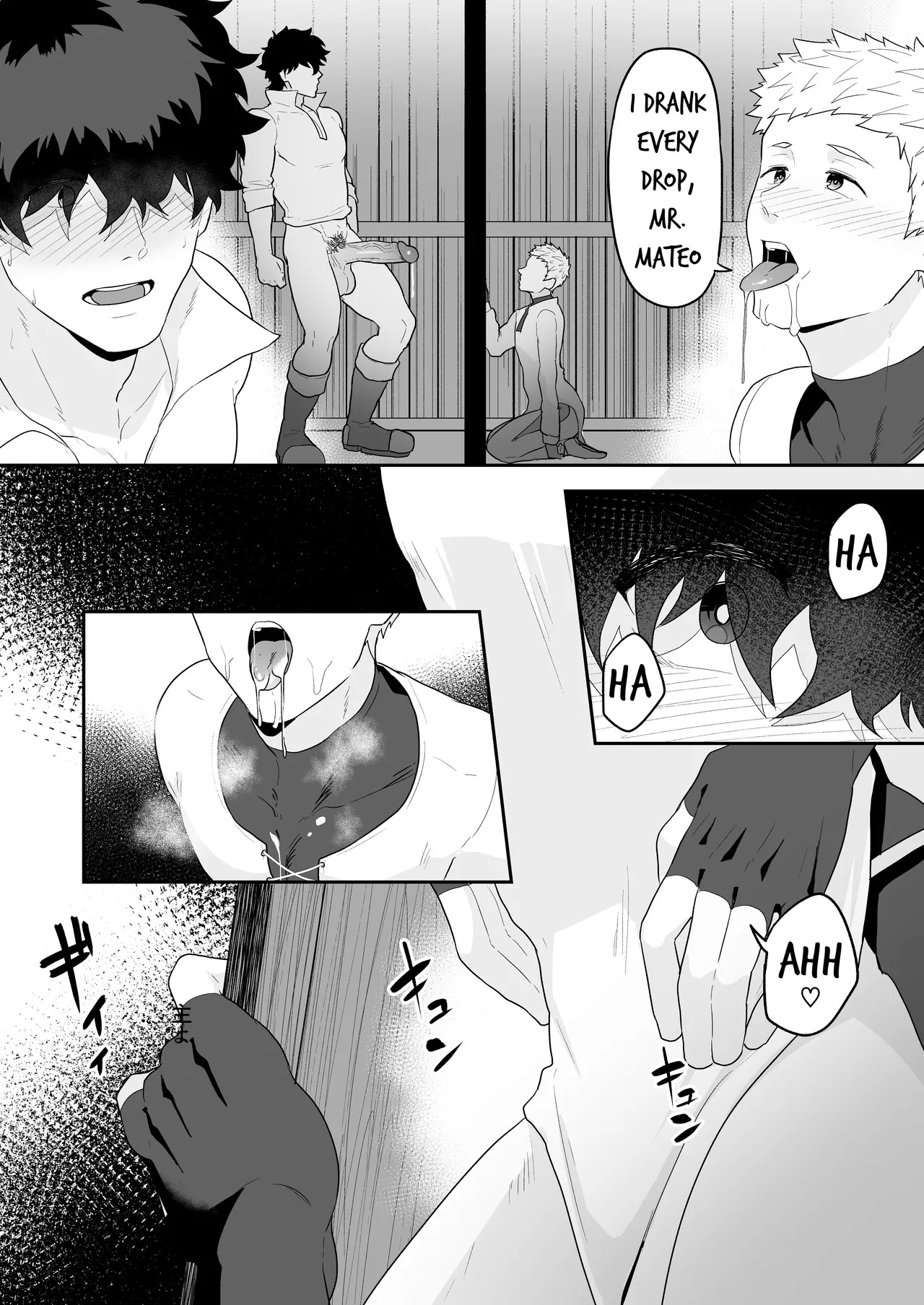 [PULIN Nabe (kakenari)] Noufu to Shinpu | The Farmer and The Priest [English] [Uncensored] - Page 16