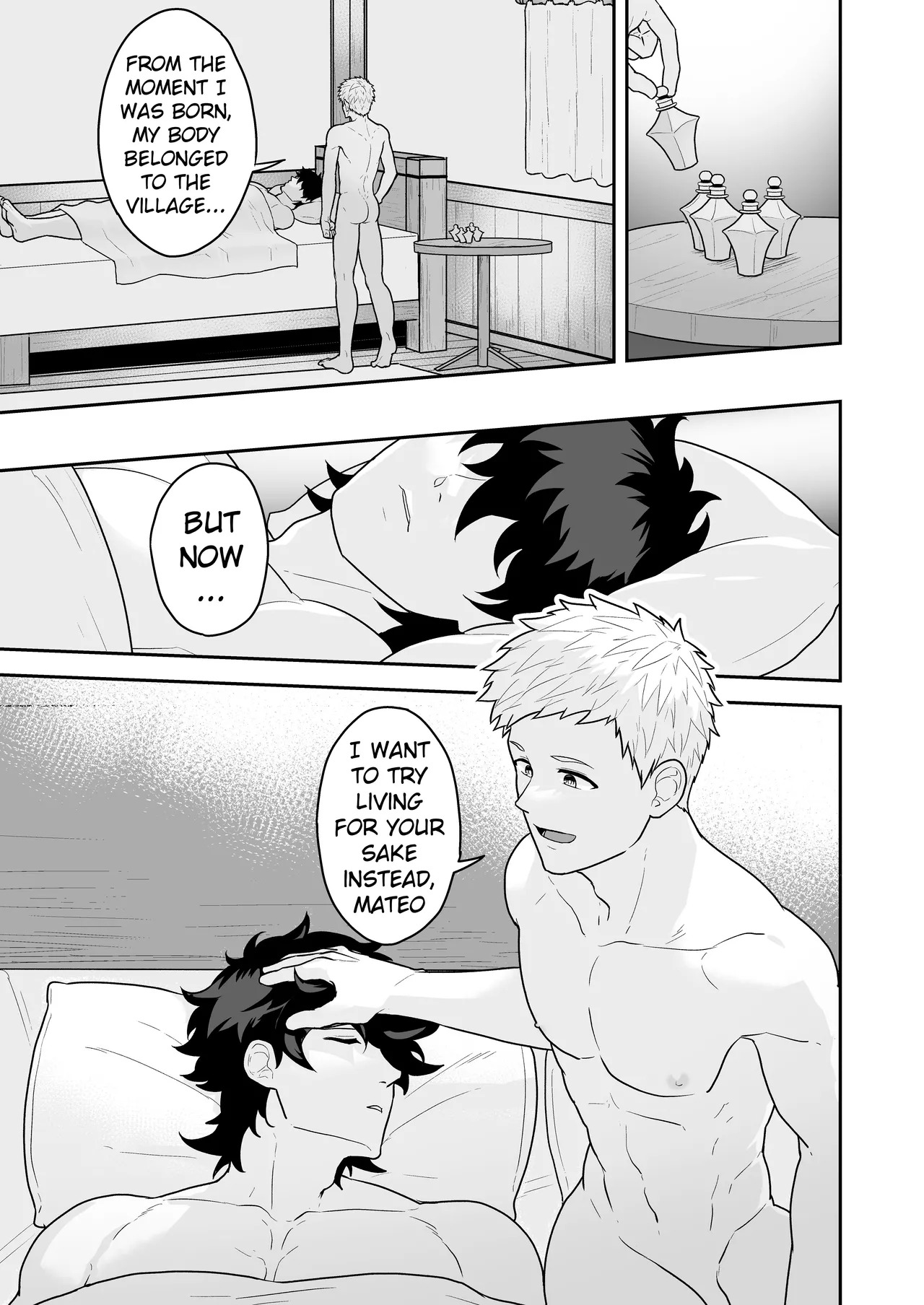 [PULIN Nabe (kakenari)] Noufu to Shinpu | The Farmer and The Priest [English] [Uncensored] - Page 33