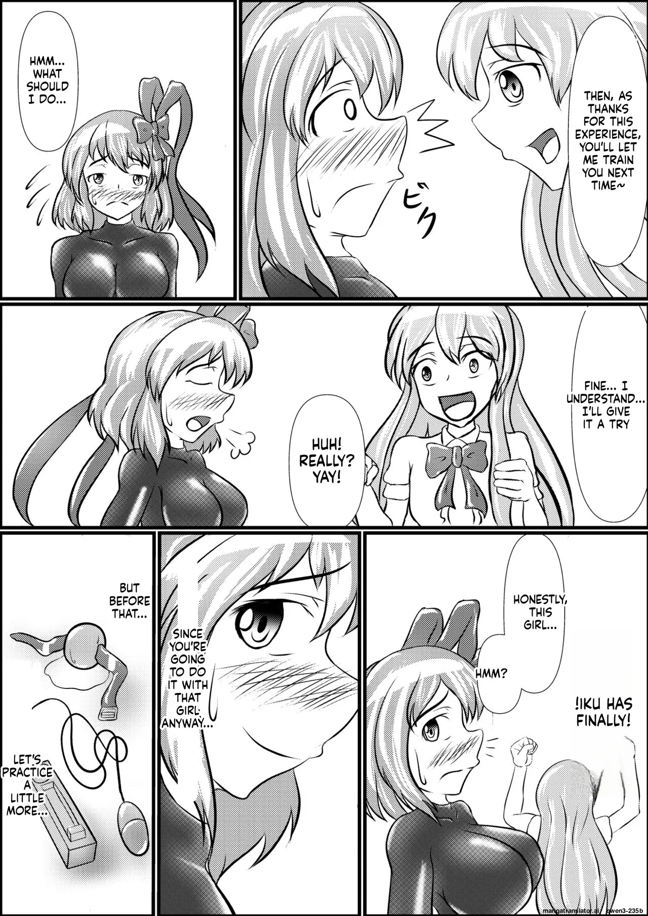 [Shinkaikan (Kasei Kumoko)] Iku no Hazukashii Self-Bondage Hatsutaiken (Touhou Project) [Digital] (SCANMTL) - Page 24
