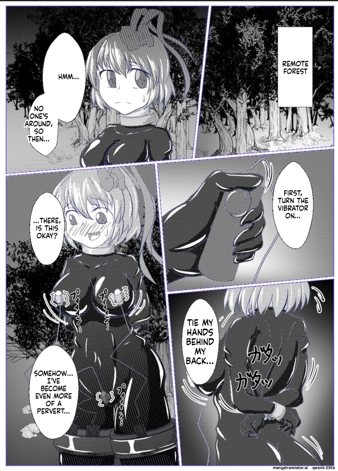 [ShinKaiKan (Kasei-Kumoko)] Iku no Hazukashii Self-Bondage Gaishutsu Taiken (Zenpen) (Touhou Project) [Digital] (SCANMTL) - Page 9