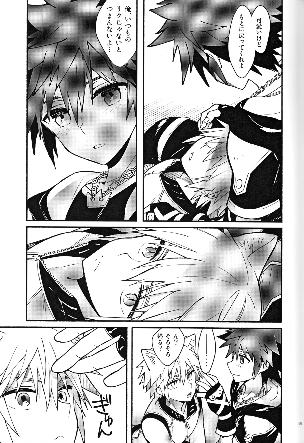 (C94) [esto (Ninomotoko)] Mahoni Kakerareta (Kingdom Hearts) - Page 18