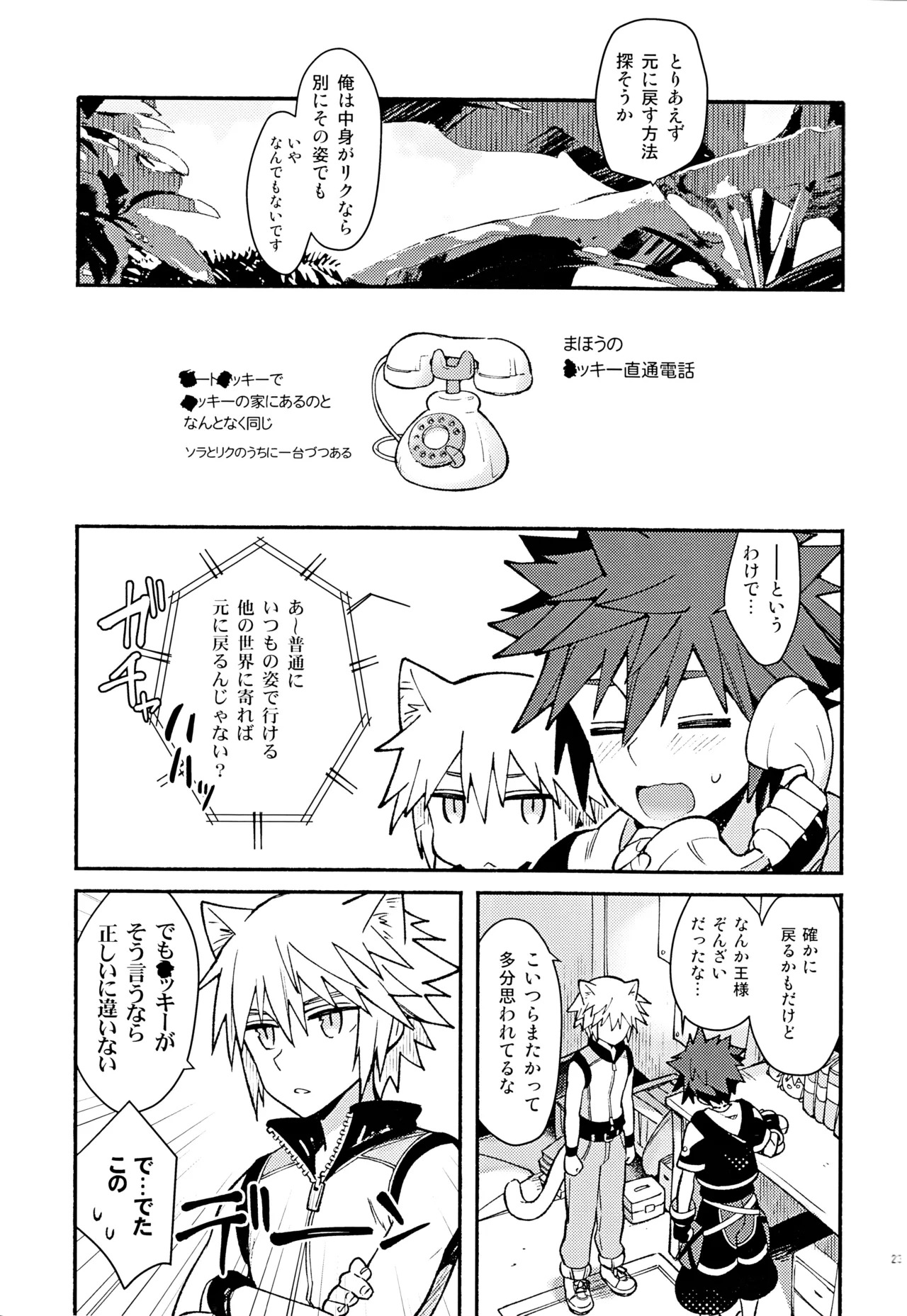 (C94) [esto (Ninomotoko)] Mahoni Kakerareta (Kingdom Hearts) - Page 22