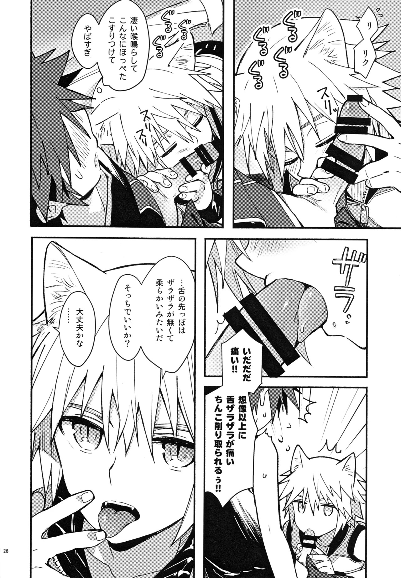(C94) [esto (Ninomotoko)] Mahoni Kakerareta (Kingdom Hearts) - Page 25