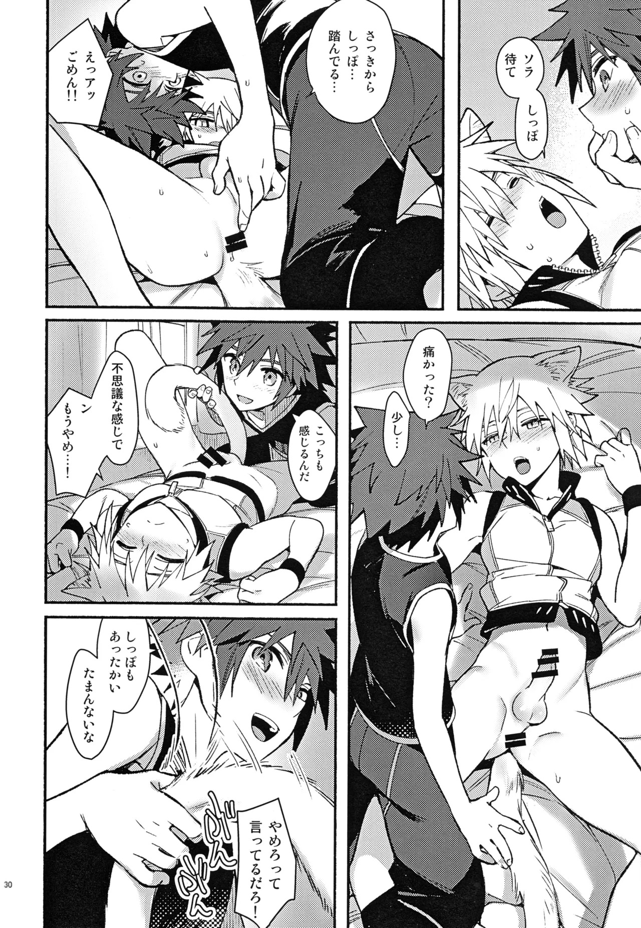 (C94) [esto (Ninomotoko)] Mahoni Kakerareta (Kingdom Hearts) - Page 29
