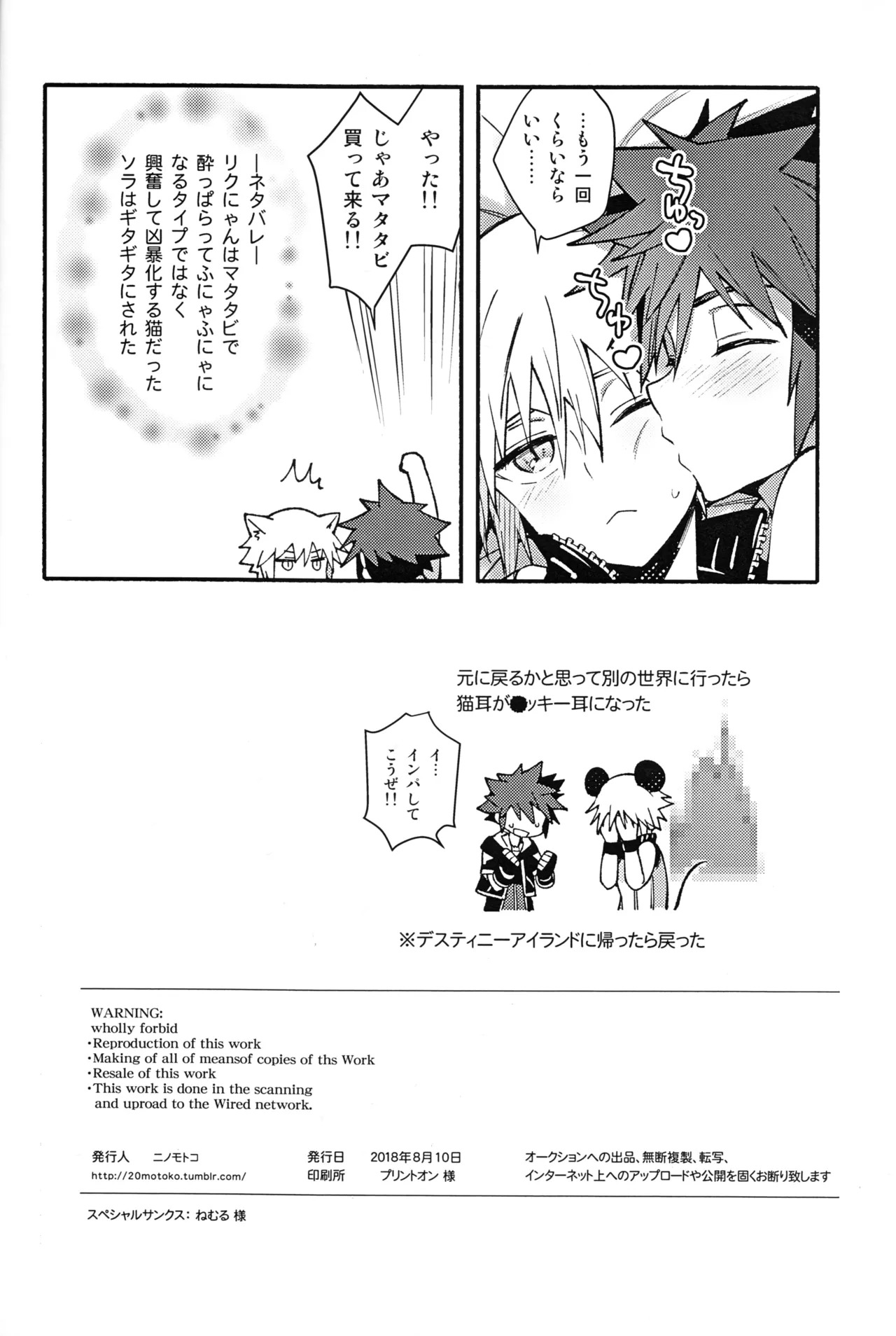 (C94) [esto (Ninomotoko)] Mahoni Kakerareta (Kingdom Hearts) - Page 37