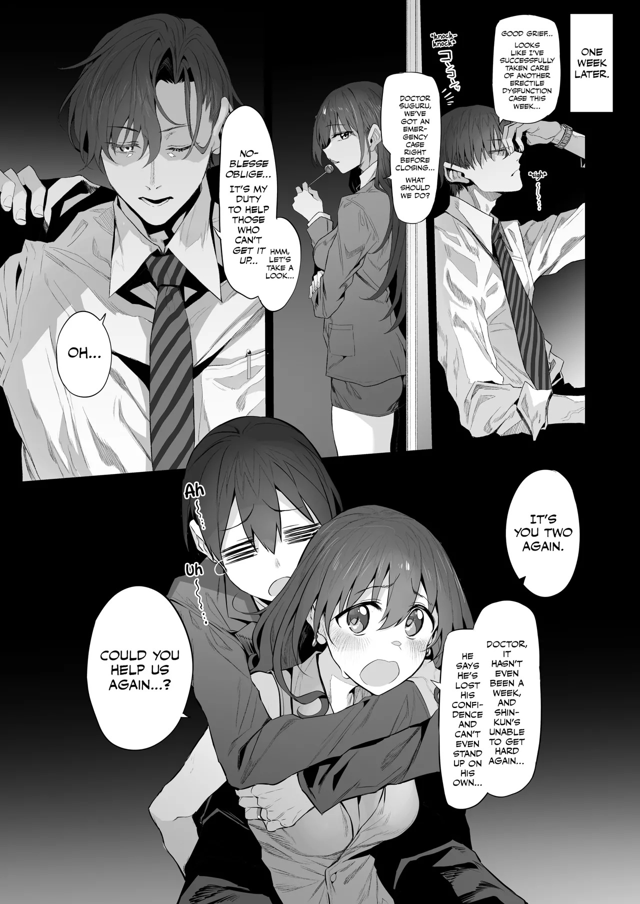 [Marked-Two (Suga Hideo)] Netorase Clinic [English] [Hoshi Scans] [Digital] - Page 25