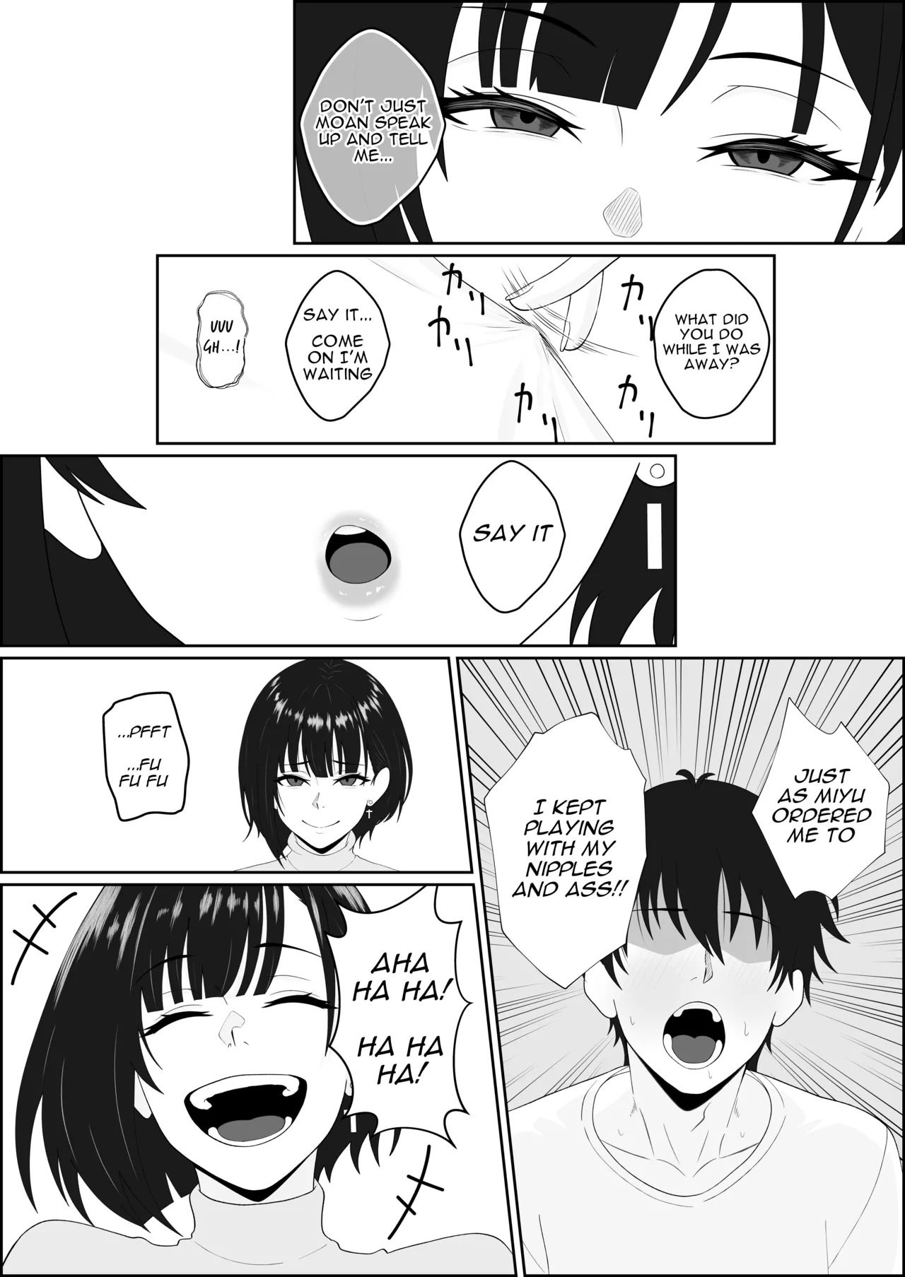 [Seijin 14-sai (Sankaku Noel)] Netorareta Kanojo ga Joou-sama ni natte Kaettekita ~Ruined de Kintama o Kara ni sarete Zenritsusen o Ijirarete Nandomo Nandomo Mesuikishite Choukyou sareru Ohanashi~ [Eng] - Page 14