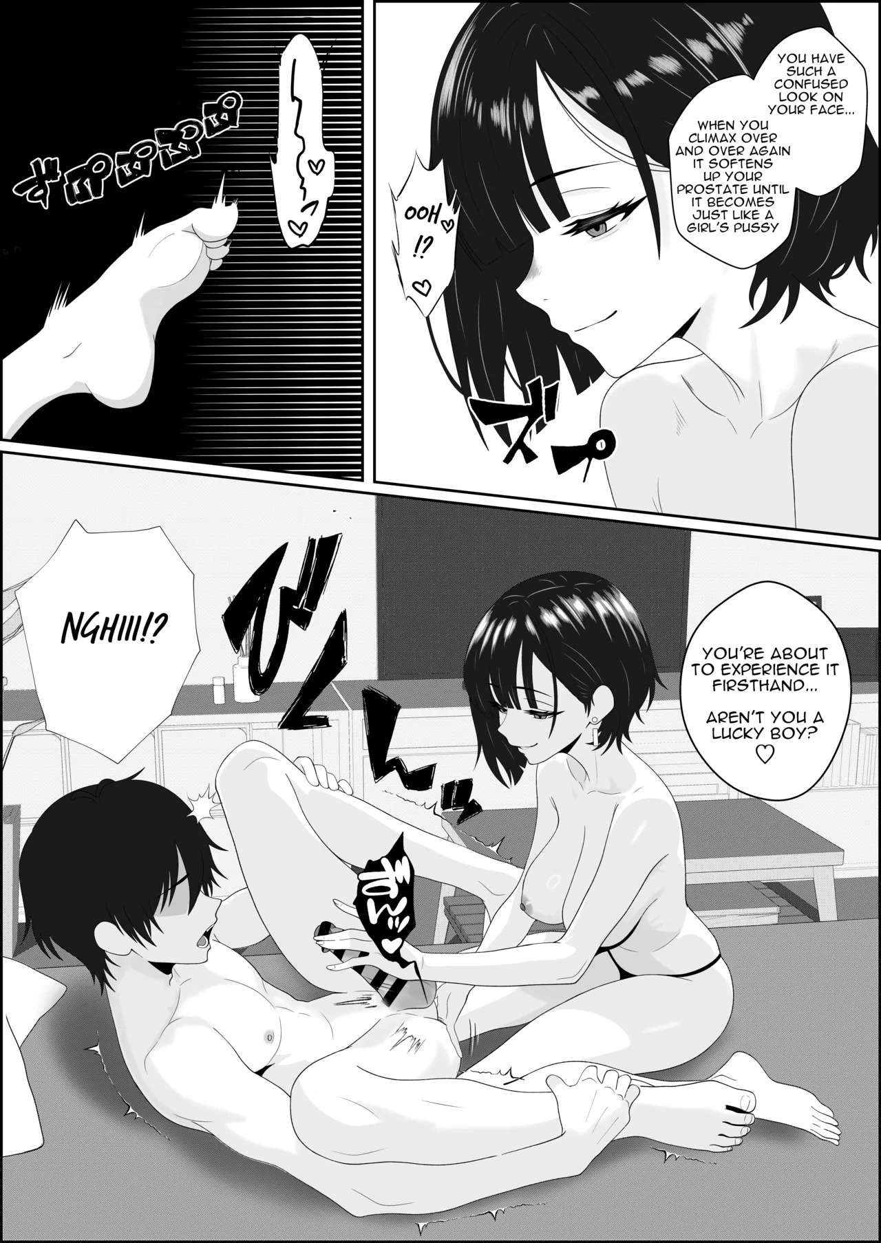 [Seijin 14-sai (Sankaku Noel)] Netorareta Kanojo ga Joou-sama ni natte Kaettekita ~Ruined de Kintama o Kara ni sarete Zenritsusen o Ijirarete Nandomo Nandomo Mesuikishite Choukyou sareru Ohanashi~ [Eng] - Page 35