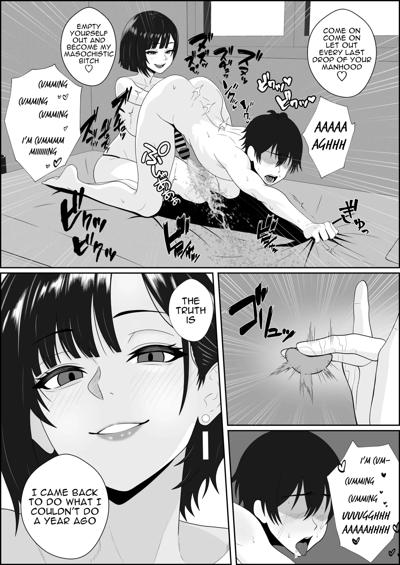 [Seijin 14-sai (Sankaku Noel)] Netorareta Kanojo ga Joou-sama ni natte Kaettekita ~Ruined de Kintama o Kara ni sarete Zenritsusen o Ijirarete Nandomo Nandomo Mesuikishite Choukyou sareru Ohanashi~ [Eng] - Page 43