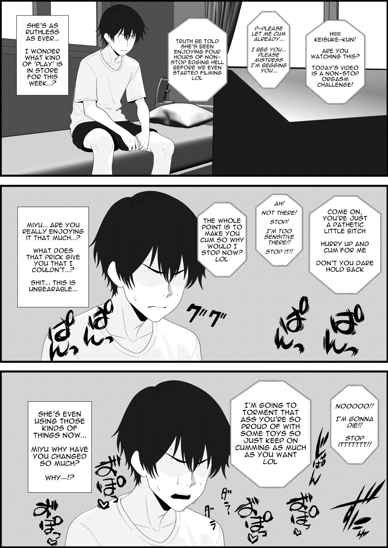 [Seijin 14-sai (Sankaku Noel)] Netorareta Kanojo ga Joou-sama ni natte Kaettekita ~Ruined de Kintama o Kara ni sarete Zenritsusen o Ijirarete Nandomo Nandomo Mesuikishite Choukyou sareru Ohanashi~ [Eng] - Page 5