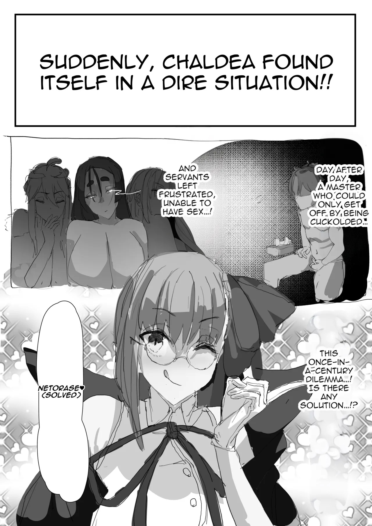 [Neko Mabushi] Netorase Amaama OnaSuppo Chaldea 1 | Sweet Cuckolding Masturbation Support at Chaldea 1 (Fate/Grand Order) [English] [Aishi21] [Digital] - Page 2