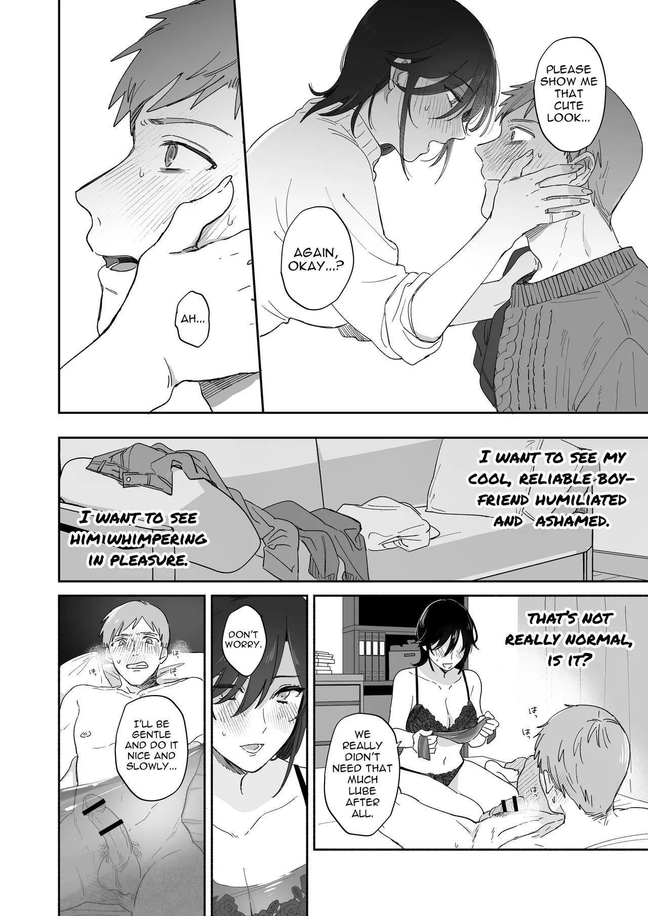 [Secret Alpaca Farm (Meeo)] If I Have a Chance, I Want to Warp My Boyfriend's Fetishes! [English] [Digital] - Page 35