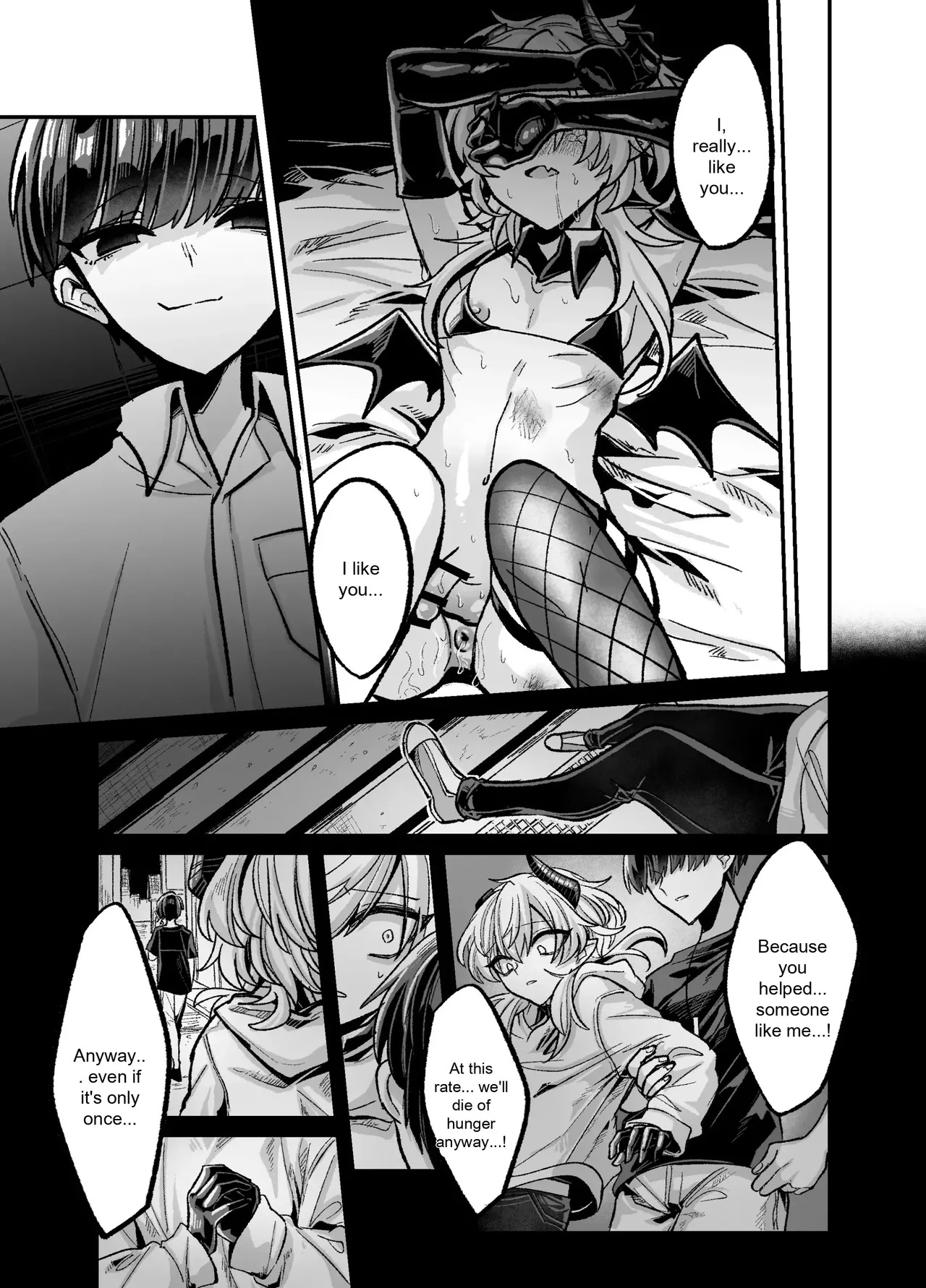 InCha Succubus-The Book of Humiliatingly Kneeling and Begging to Be Creampied A Dark Succubus Kneels and Begs in a Disgraceful Manner to Be Creampied - Page 30
