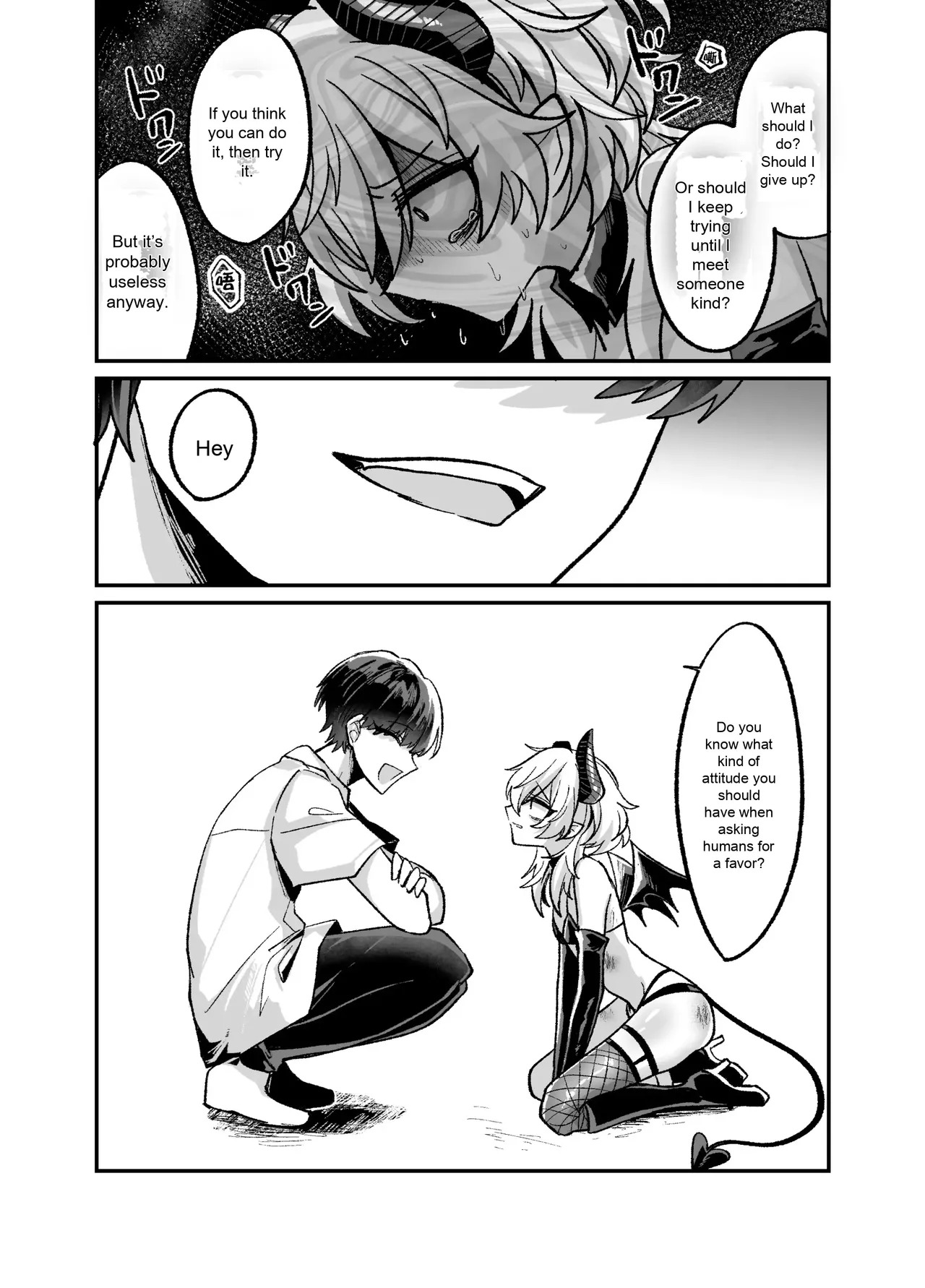 InCha Succubus-The Book of Humiliatingly Kneeling and Begging to Be Creampied A Dark Succubus Kneels and Begs in a Disgraceful Manner to Be Creampied - Page 9