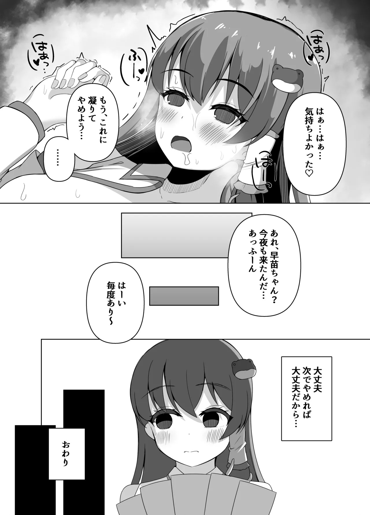 (C106) [Round Trip(Yorigonomi)] Sanae no Kiken na Kami Asobi (Touhou Project) [Digital] - Page 35