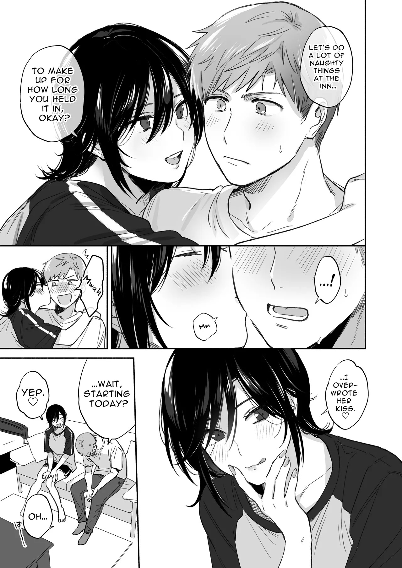 [Secret Alpaca Farm (Meeo)] If I Have a Chance, I Want to Warp My Boyfriend's Fetishes! ~Lovey-dovey Trip to the Hotsprings~ [English] [Digital] - Page 11