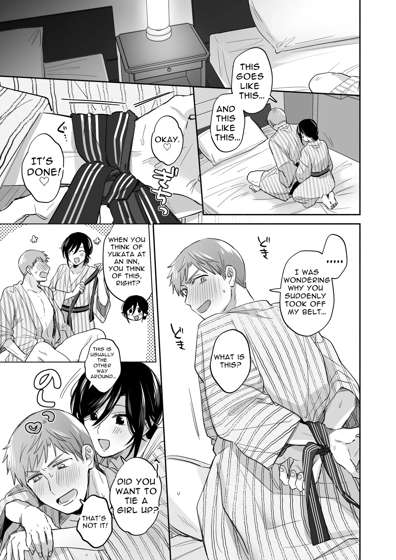 [Secret Alpaca Farm (Meeo)] If I Have a Chance, I Want to Warp My Boyfriend's Fetishes! ~Lovey-dovey Trip to the Hotsprings~ [English] [Digital] - Page 65