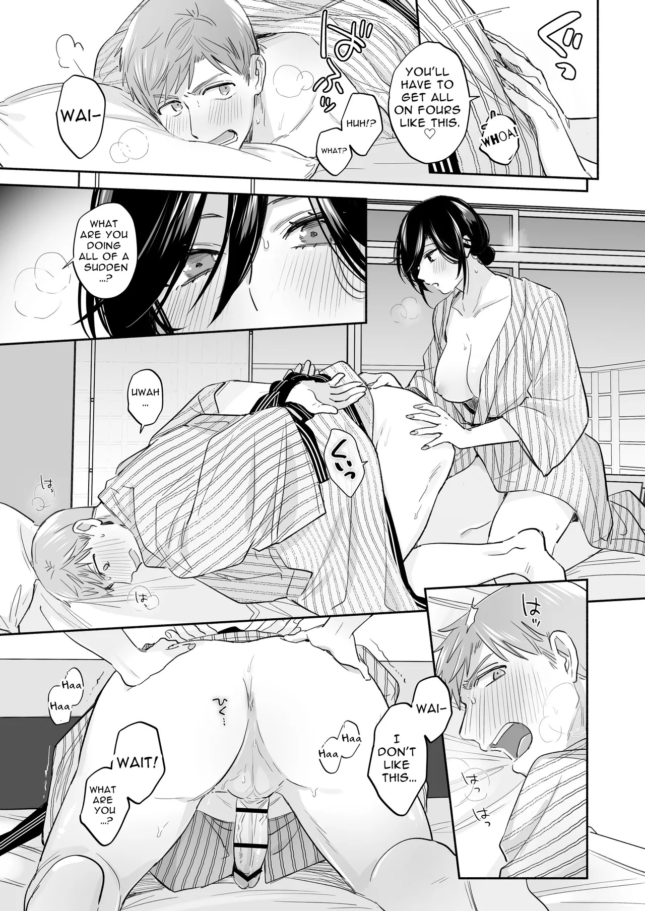[Secret Alpaca Farm (Meeo)] If I Have a Chance, I Want to Warp My Boyfriend's Fetishes! ~Lovey-dovey Trip to the Hotsprings~ [English] [Digital] - Page 67