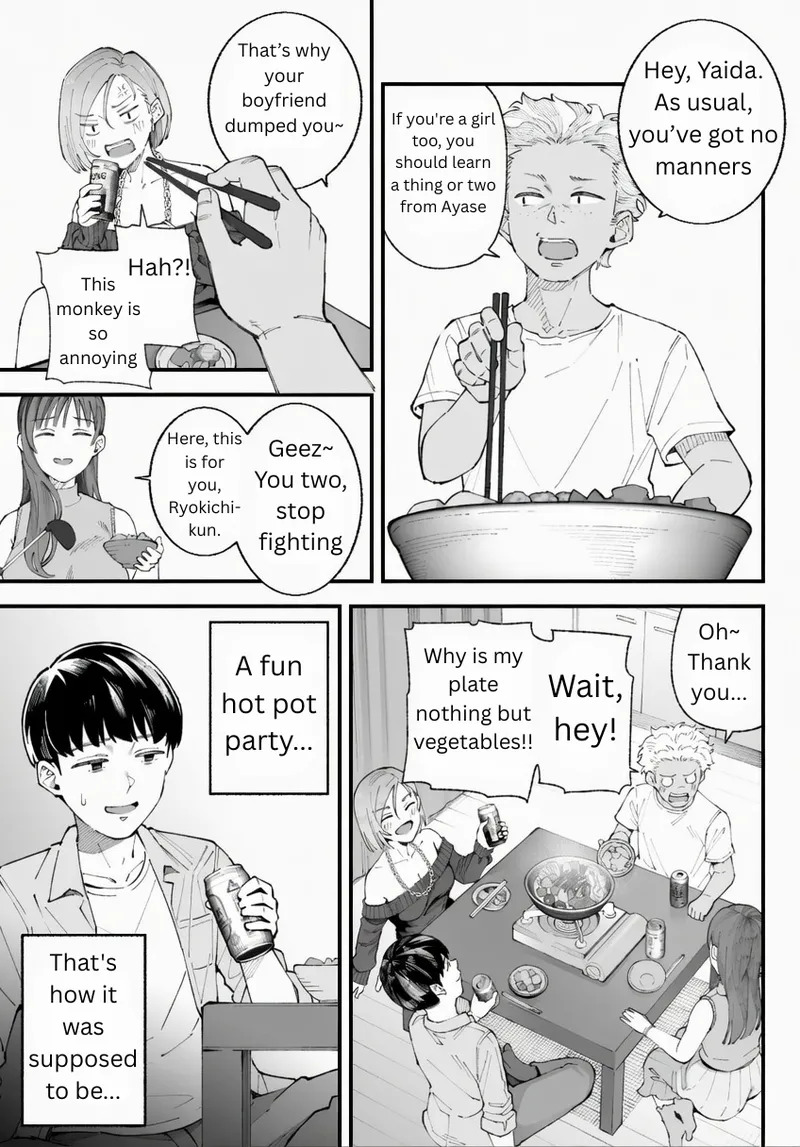 [Hameyama Cola] Boku to Aitsu to Ano Ko to Kanojo. - Me, Him, the Girl and Her [English] - Page 13