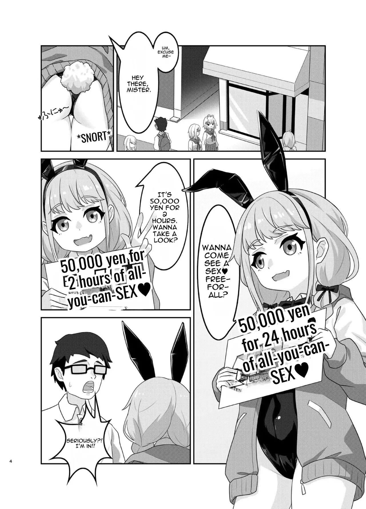 [Kuroyami Yagi Ken (ONEjio)] Fujita Kotone no SEX Houdai (Gakuen IDOLM@STER) [Digital] [English] - Page 4