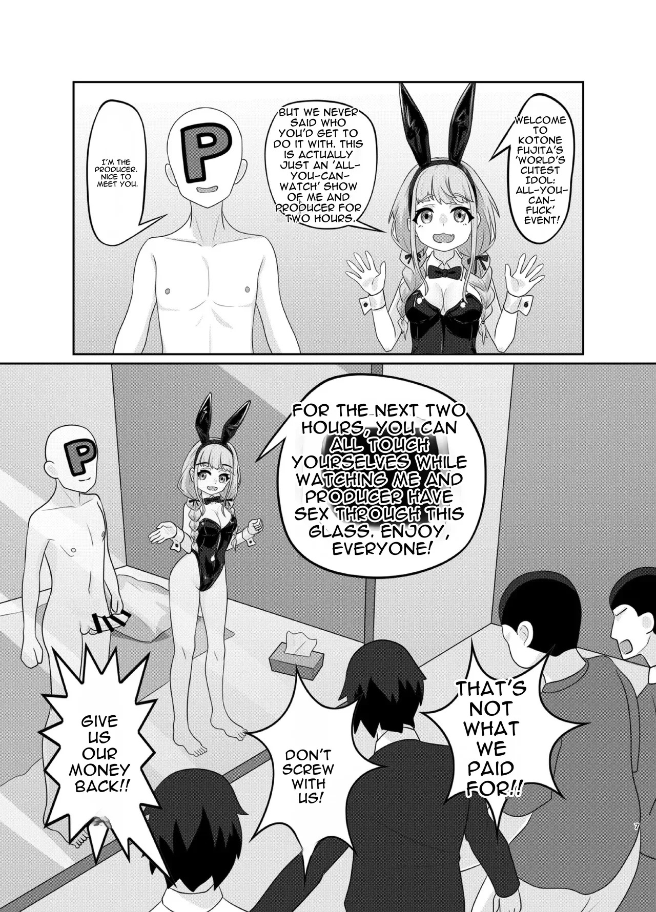 [Kuroyami Yagi Ken (ONEjio)] Fujita Kotone no SEX Houdai (Gakuen IDOLM@STER) [Digital] [English] - Page 7