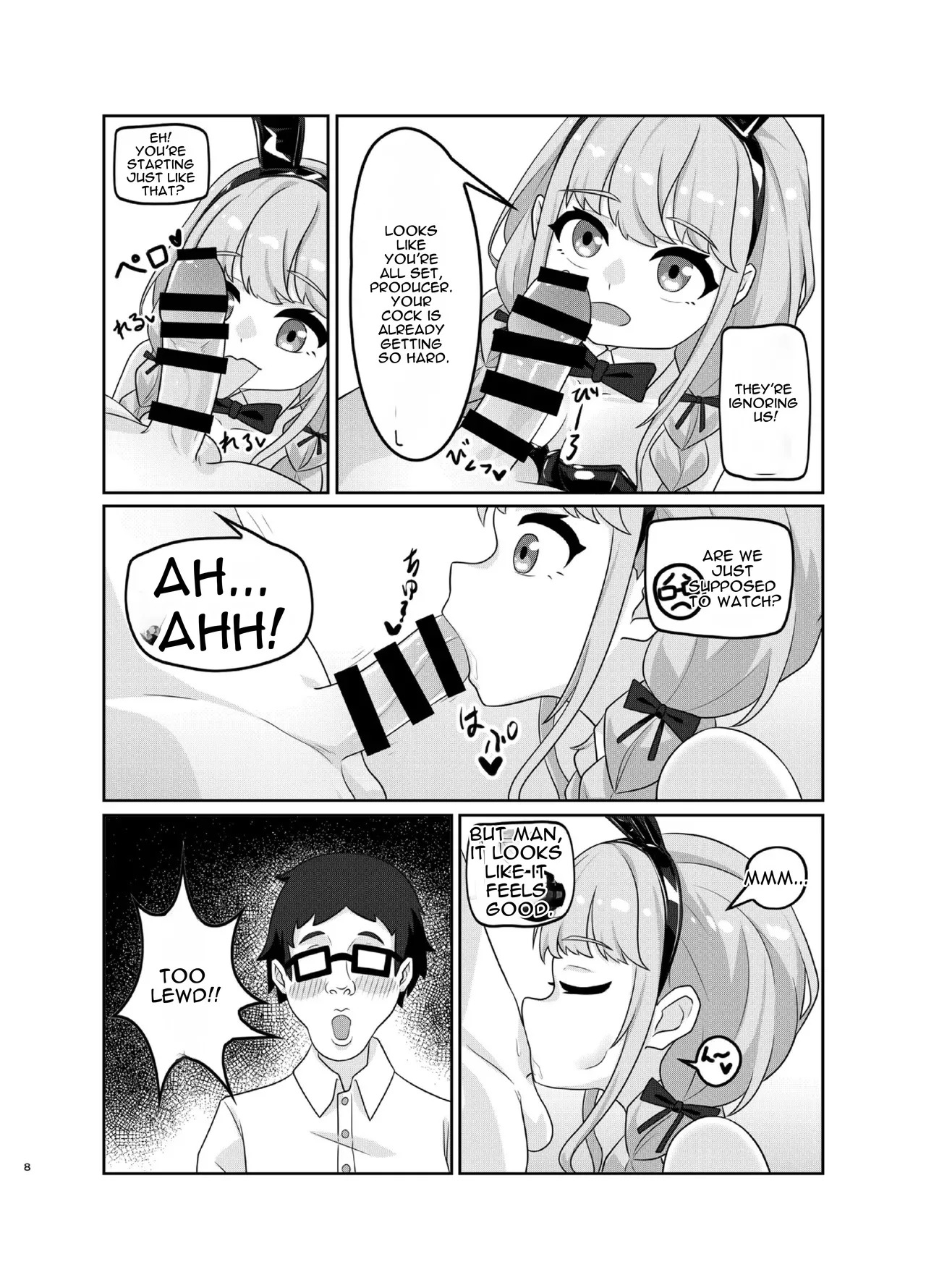 [Kuroyami Yagi Ken (ONEjio)] Fujita Kotone no SEX Houdai (Gakuen IDOLM@STER) [Digital] [English] - Page 8