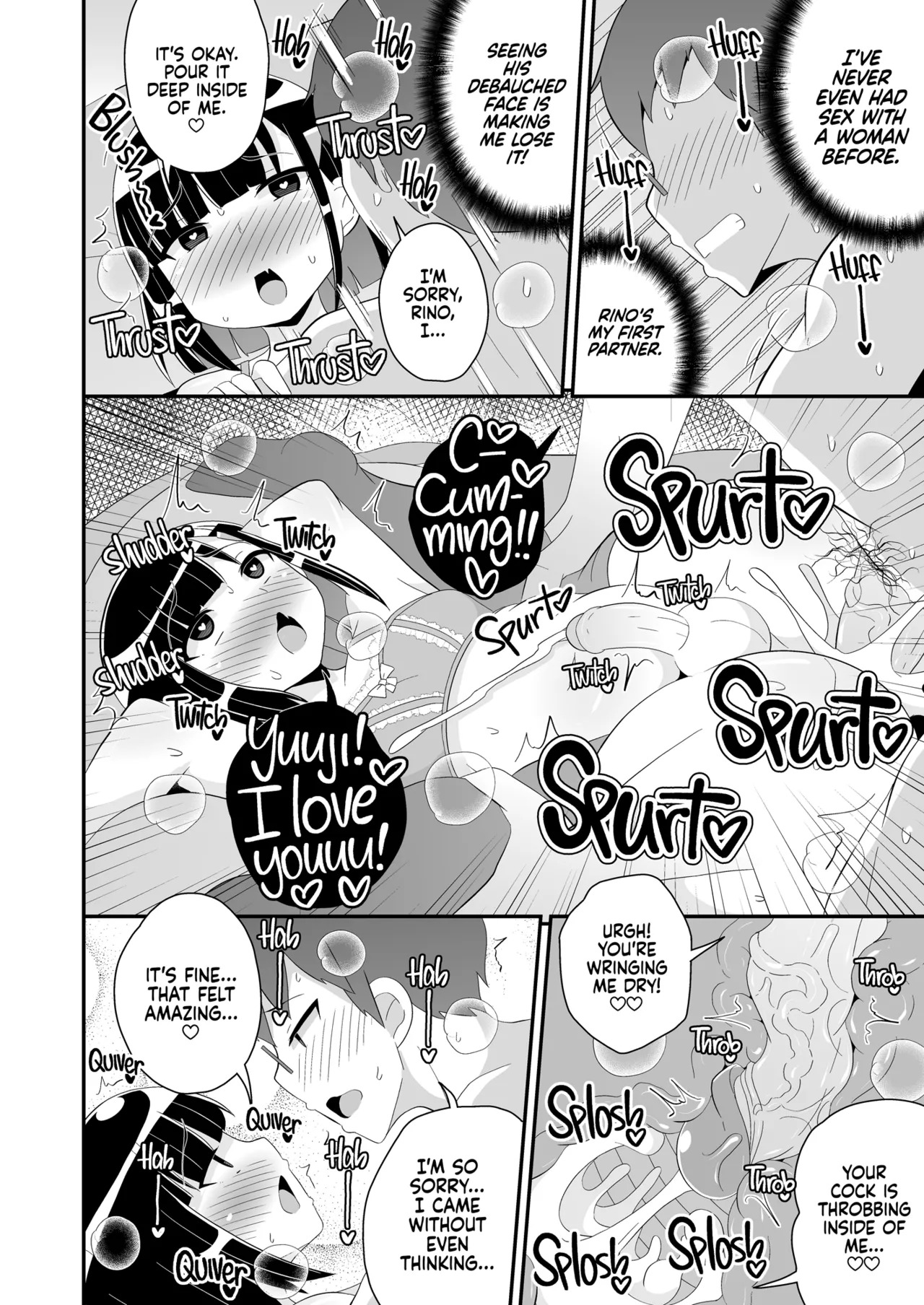 [CHINZURI BOP (Chinzurena)] Mesuhomo-byou ni Natta Shinyuu | My Best Friend Caught Gay Femboy Disease [English] {2d-market.com} [Decensored] [Digital] - Page 14