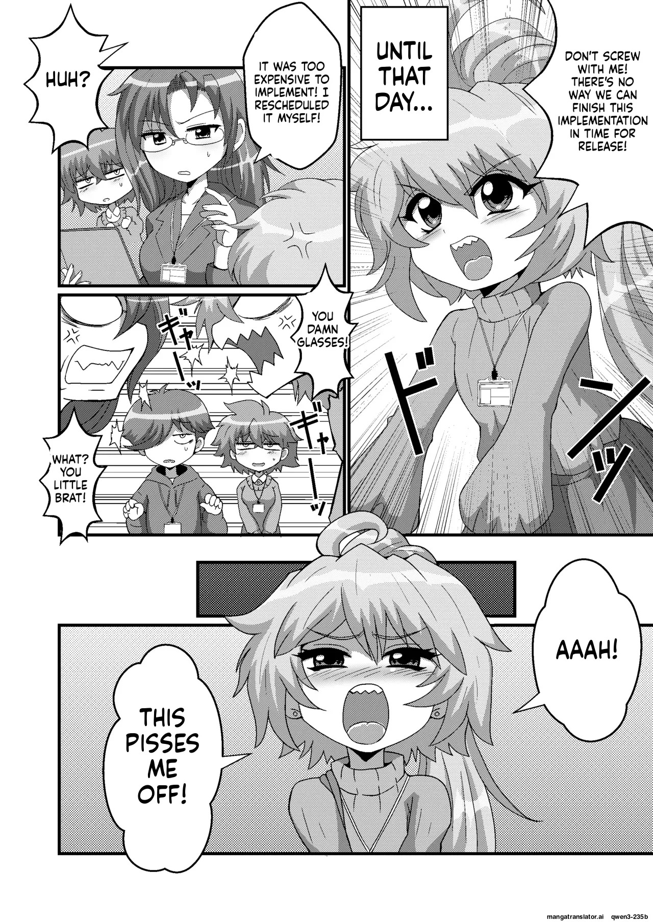 [Mocchara Hoge Hoge Kai (Zuler Daitouryou)] Uchi no Chiisai Joushi ga M Sugiru (SCANMTL) - Page 6