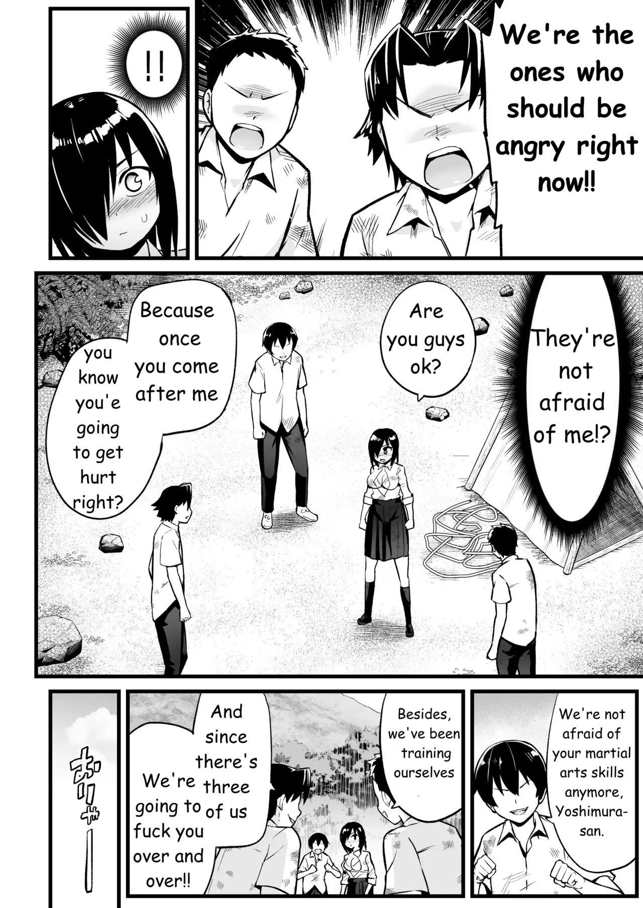 Mujintou JK! Choroi yo Yoshimura-san! Volume. 7 ~Danshi VS Yoshimura-san Gachi Battle Hen~ [English] - Page 27