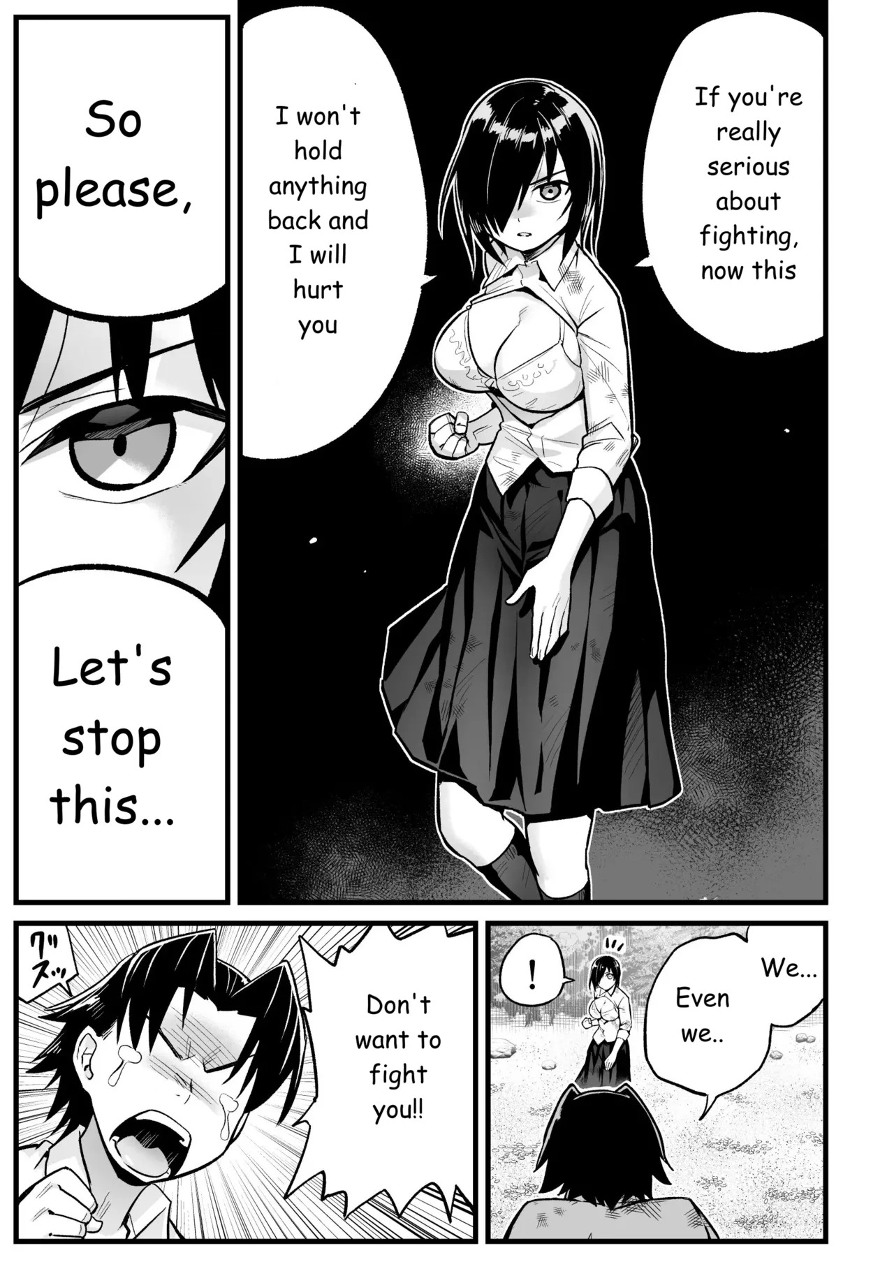 Mujintou JK! Choroi yo Yoshimura-san! Volume. 7 ~Danshi VS Yoshimura-san Gachi Battle Hen~ [English] - Page 34