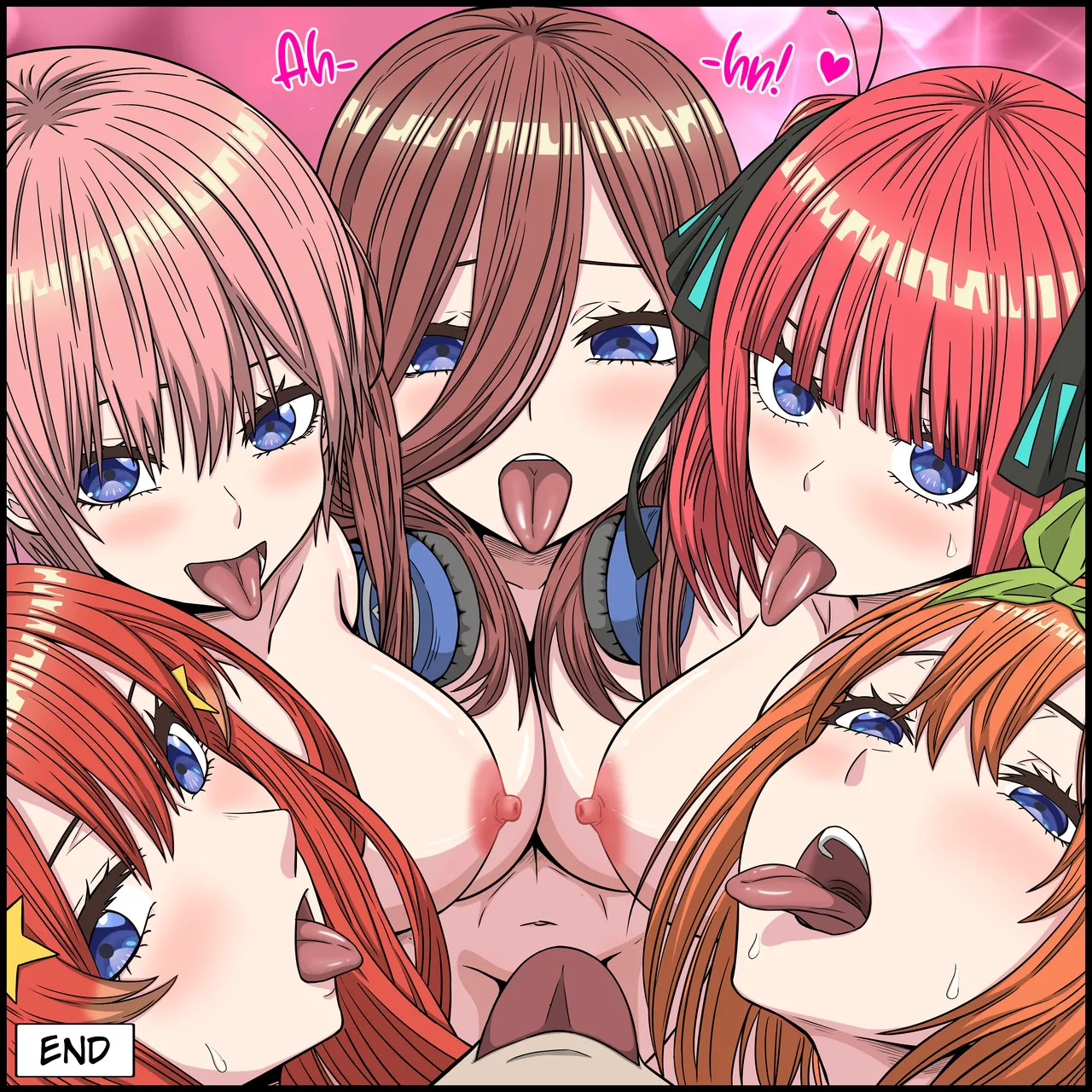 [Banana Style] An App Where You Can Have Sex With Anime Characters 23, Harem Chapter 2 (Gotoubun no Hanayome) [English] - Page 25