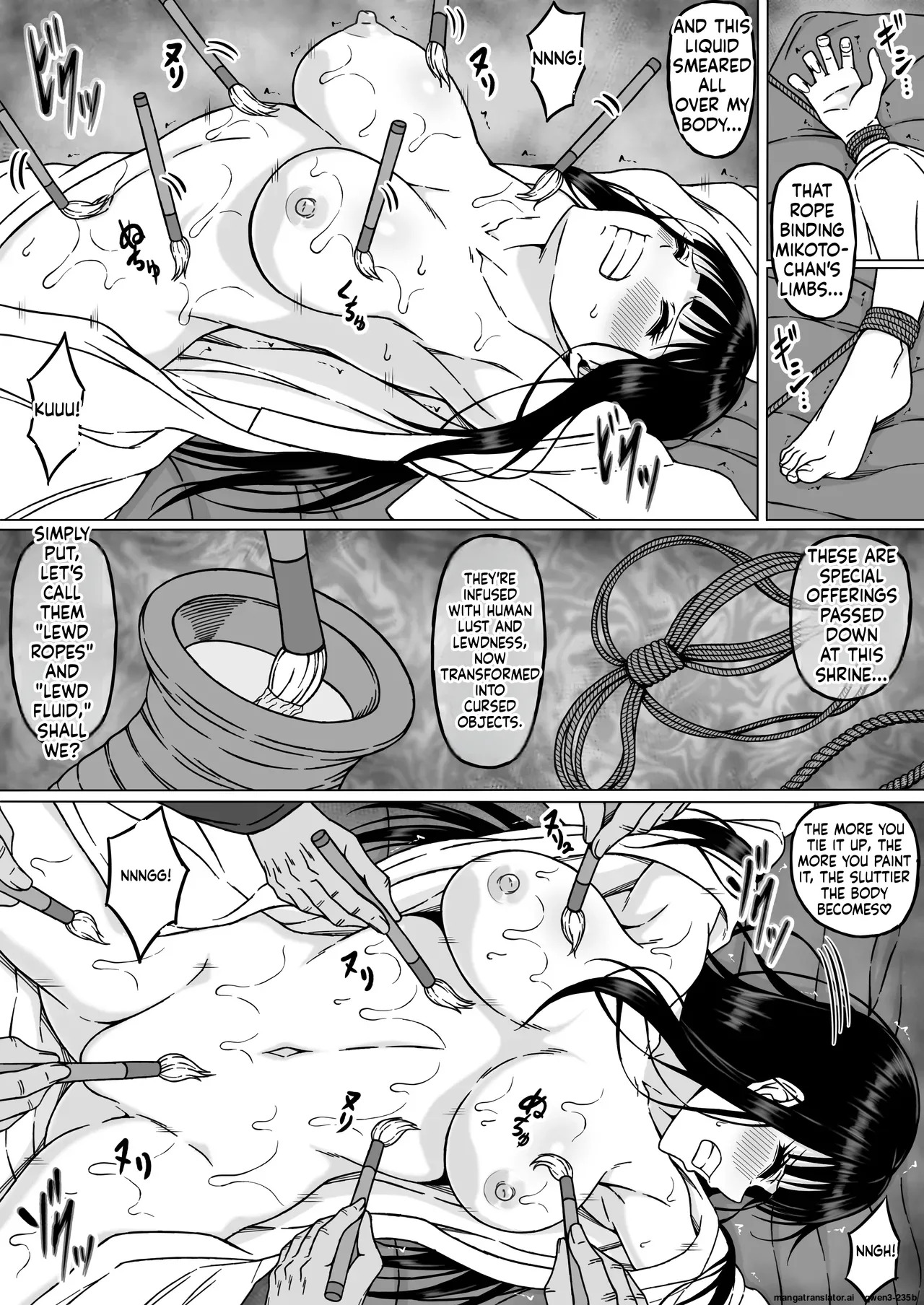 [Sawacream] Reibaishi Mikoto 2 Kairaku ni Zanpai su... Hentai Jijii to no Seikou no Gishiki de Ikikuruwasareru Shoujo no Karada (SCANMTL) - Page 20