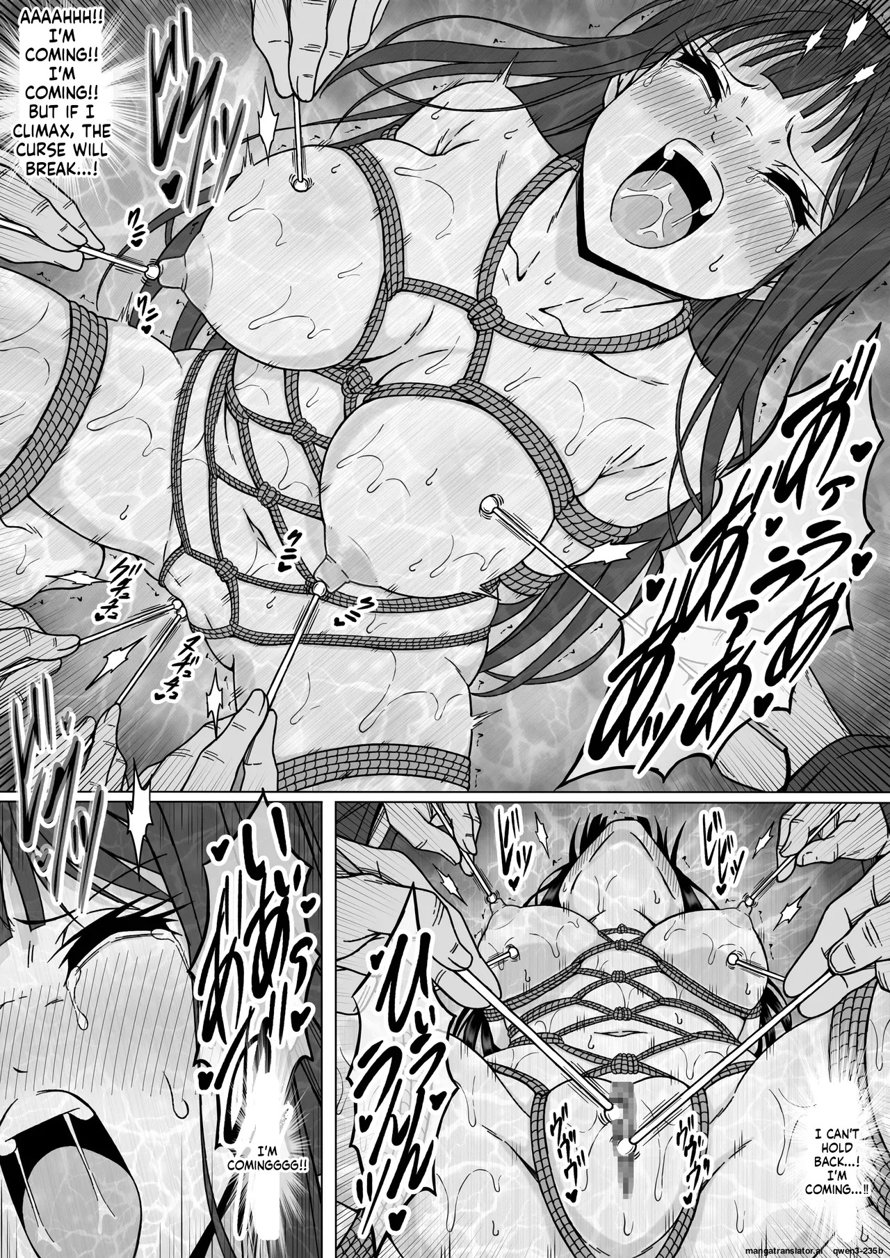 [Sawacream] Reibaishi Mikoto 2 Kairaku ni Zanpai su... Hentai Jijii to no Seikou no Gishiki de Ikikuruwasareru Shoujo no Karada (SCANMTL) - Page 52