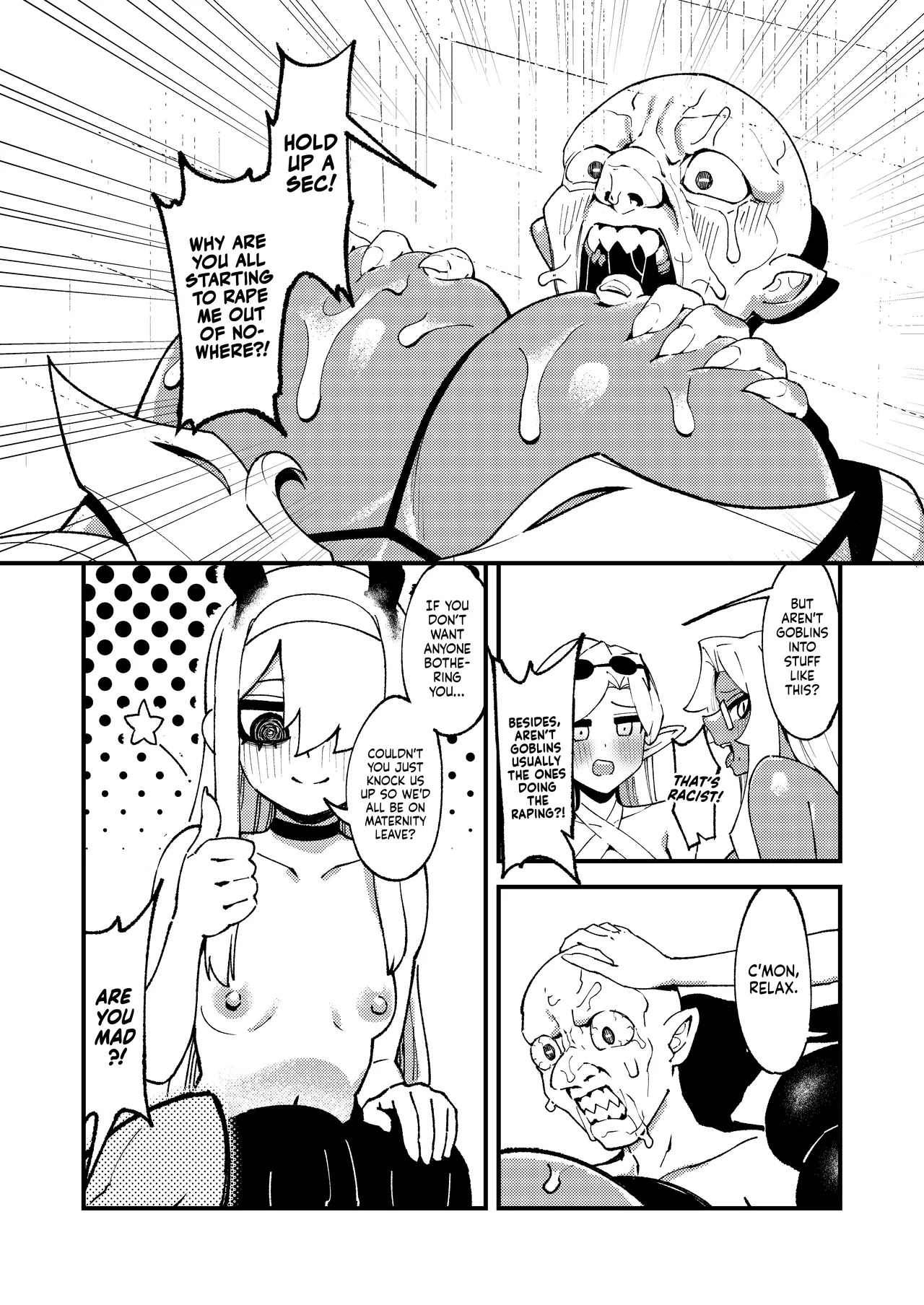 [ProudBanana] Goblin Sei Chiku 01 | Goblin Sex Beast 01 [English] [NudeSalad] [Digital] [Decensored] - Page 34