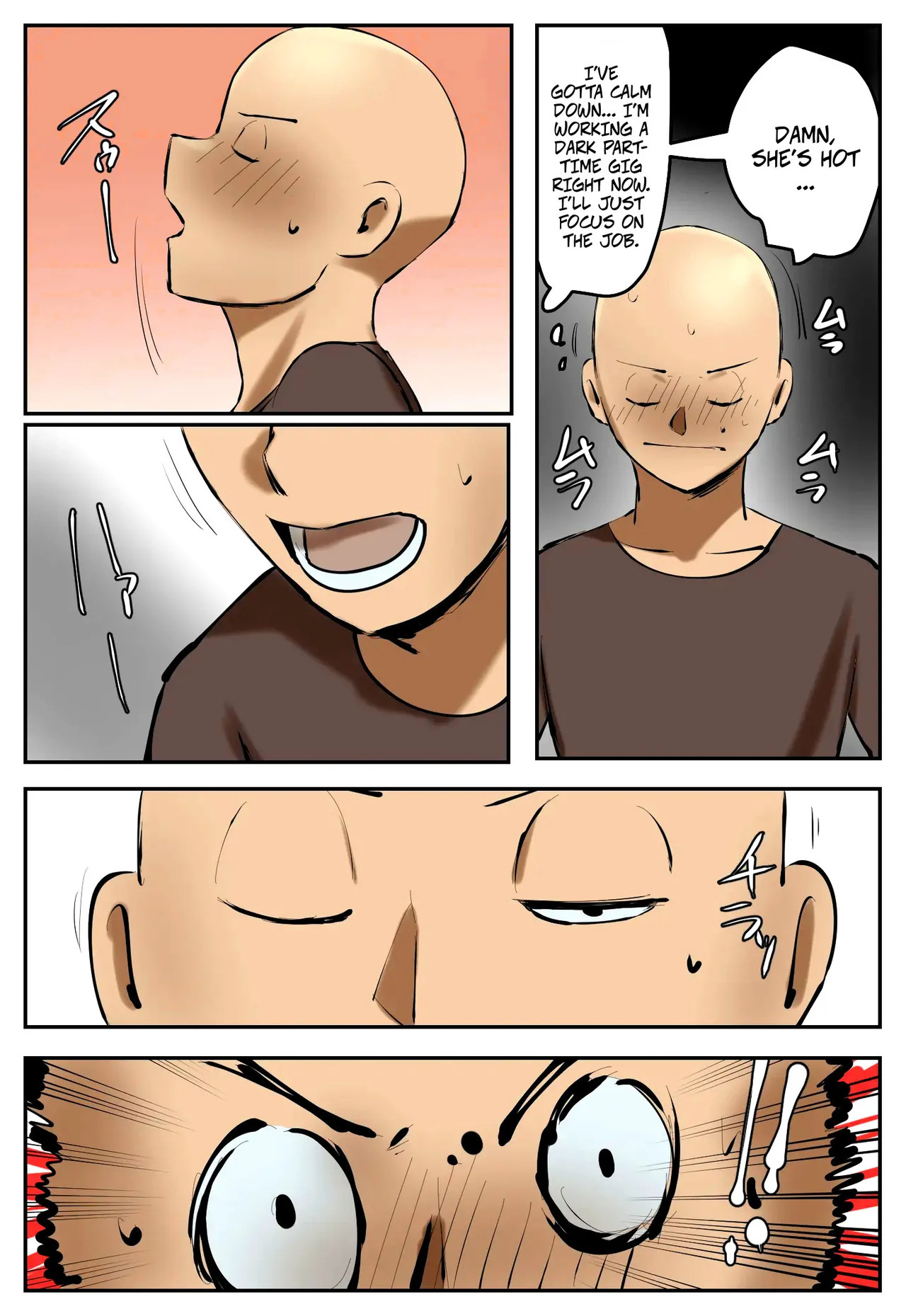 [Chotto B-Sen] My Part-Time Job Is To Get Revenge: The Loose Woman -- Fukushuu Yami Beit "Machi no Keikan ga Kowareru Kono Oppai Onna o Oidashite Hoshii" [Colorized] - Page 10