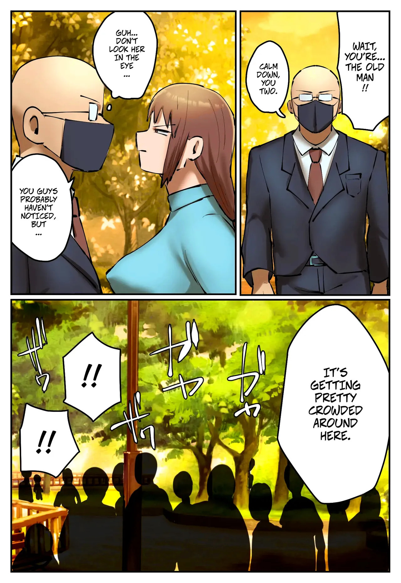 [Chotto B-Sen] My Part-Time Job Is To Get Revenge: The Loose Woman -- Fukushuu Yami Beit "Machi no Keikan ga Kowareru Kono Oppai Onna o Oidashite Hoshii" [Colorized] - Page 15