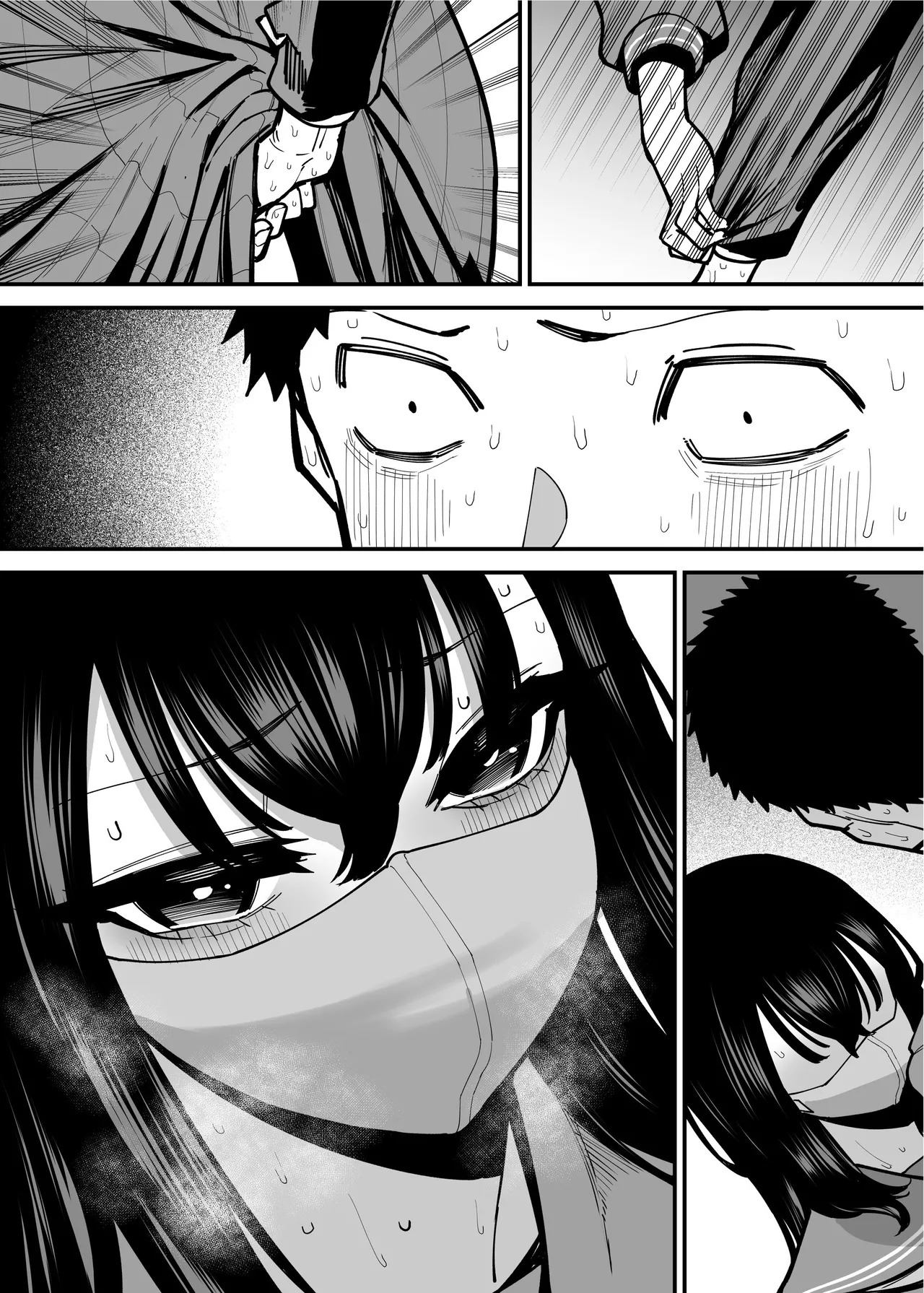 [Takashima] Maiasa Tsuukin Densha de Chijo ni Nerawareteimasu. | I am targeted by a perverted woman every morning on the commuter train. [English] [ Solid Rose] - Page 47