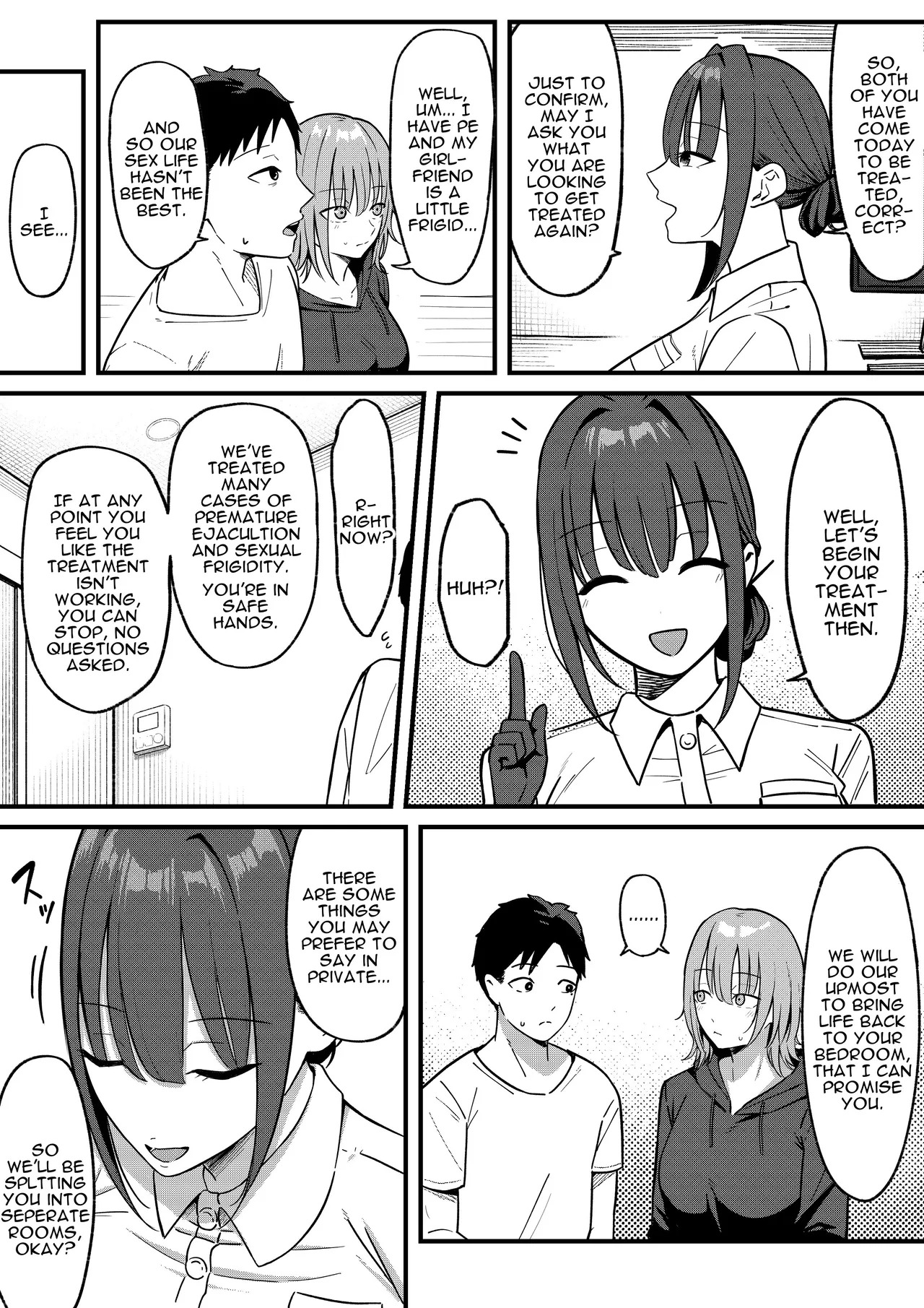 [Shirasudon] Sex Koujou Seikan Clinic! | Sexual Enhancement Clinic! [English] [Darg777 Translations] - Page 6