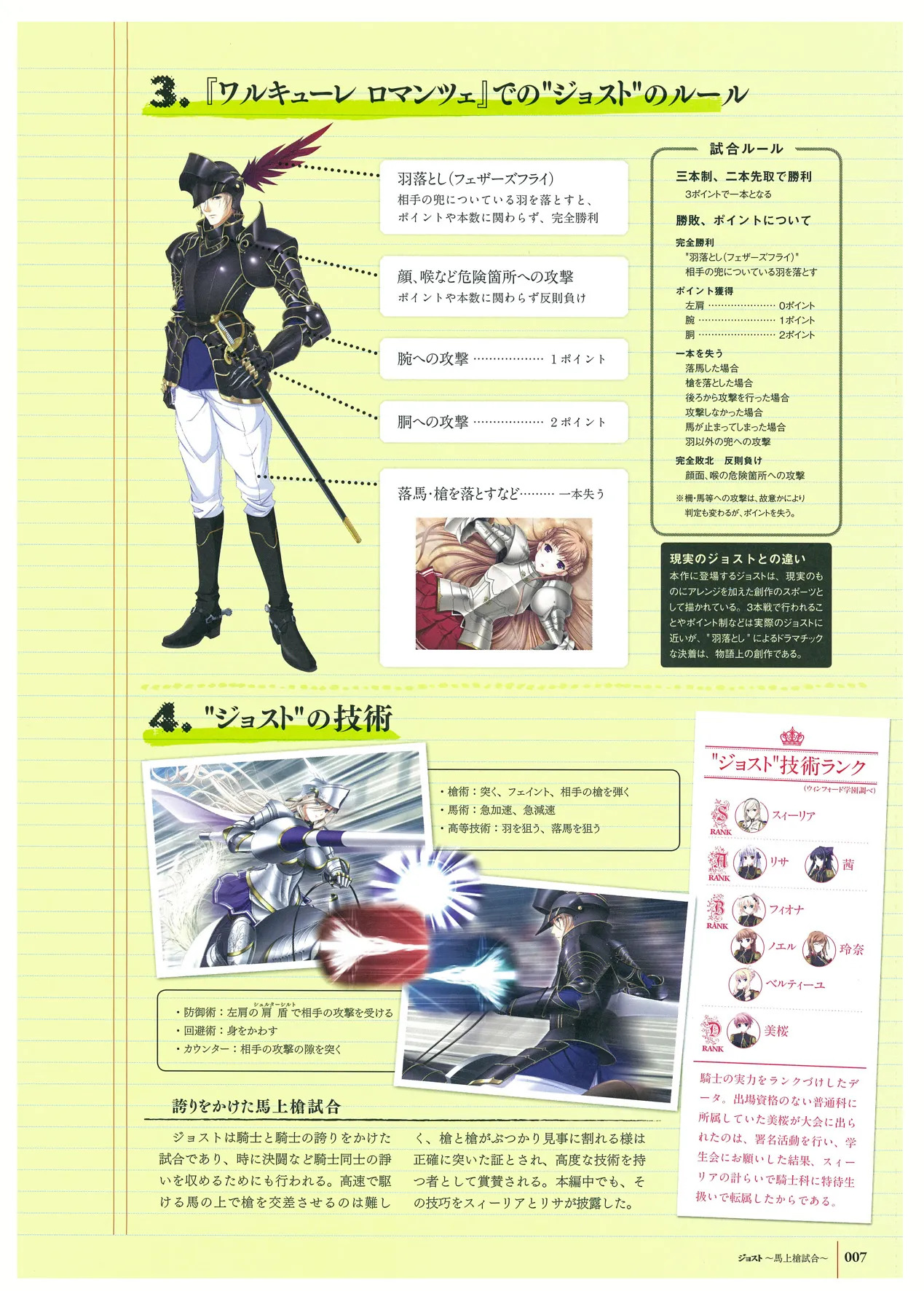 ワルキューレロマンツェ ビジュアルファンブック - Page 155