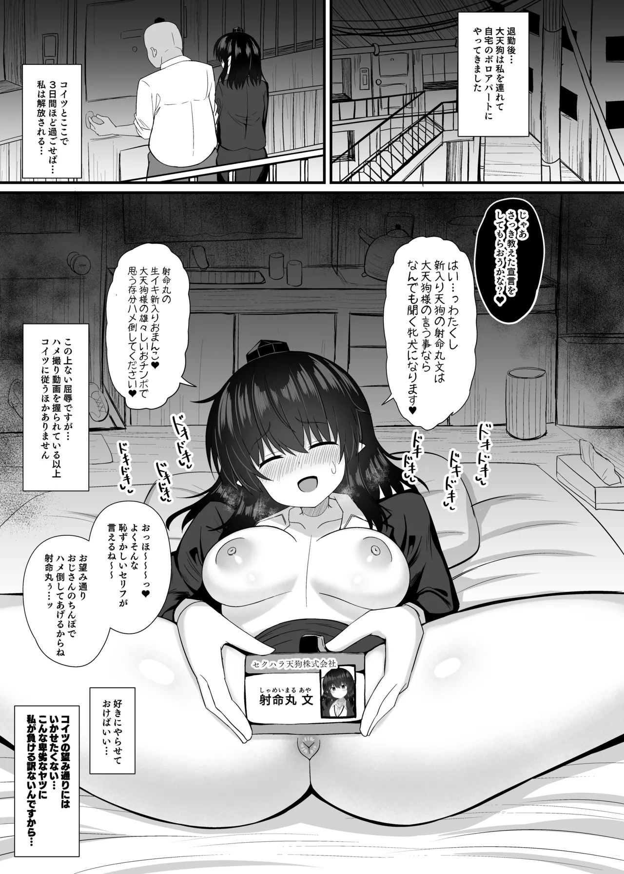 [tomikadou (tksand)] OL Shameimaru Aya Sekuhara Hon (Touhou Project) [Digital] - Page 17